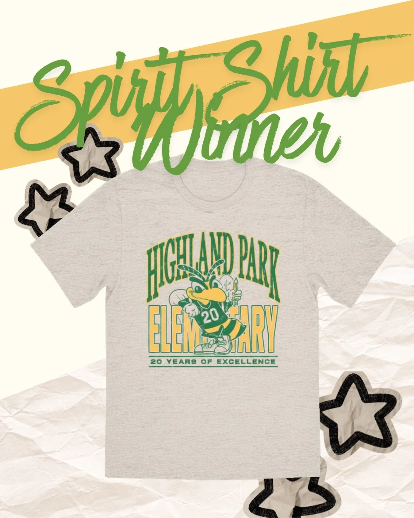 Chosen by a vote from both parents and students, this design came out on top and we can&rsquo;t wait to see everyone wearing it around campus! Spirit shirts, lanyards and more will be available for purchase at Meet the Teacher on Friday, July 24th!