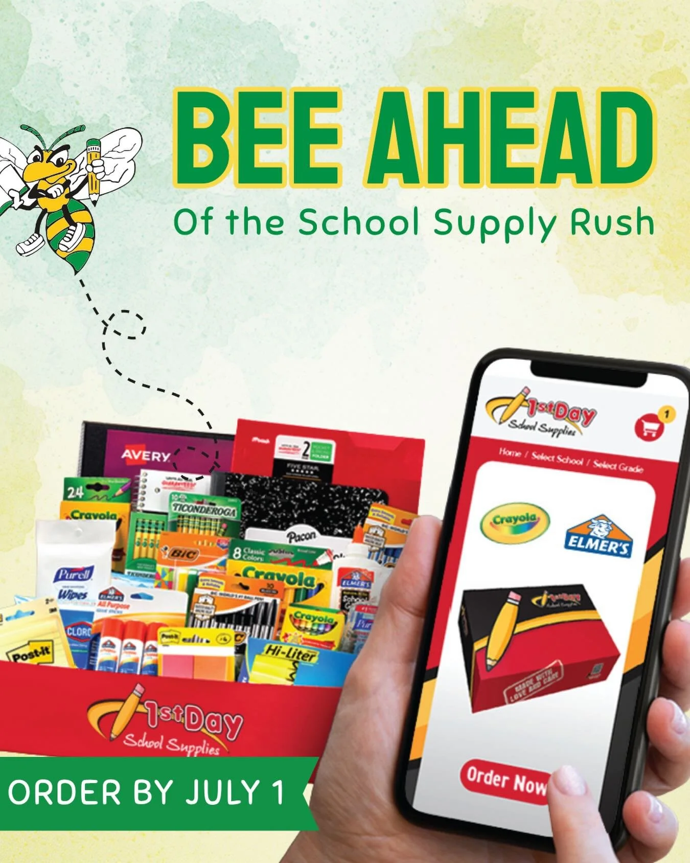 As we wrap up another amazing school year, we wanted to make sure you heard of this new offer to get your student&rsquo;s school supply kit in less than 5 minutes, before everyone heads into summer mode! ☀️ 

Why order now?
✅ Everything your teacher 