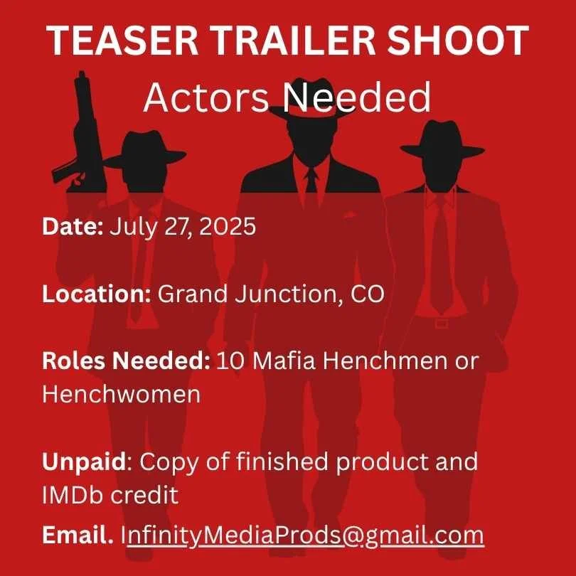 FILLED: Teaser Trailer Mafia Needed