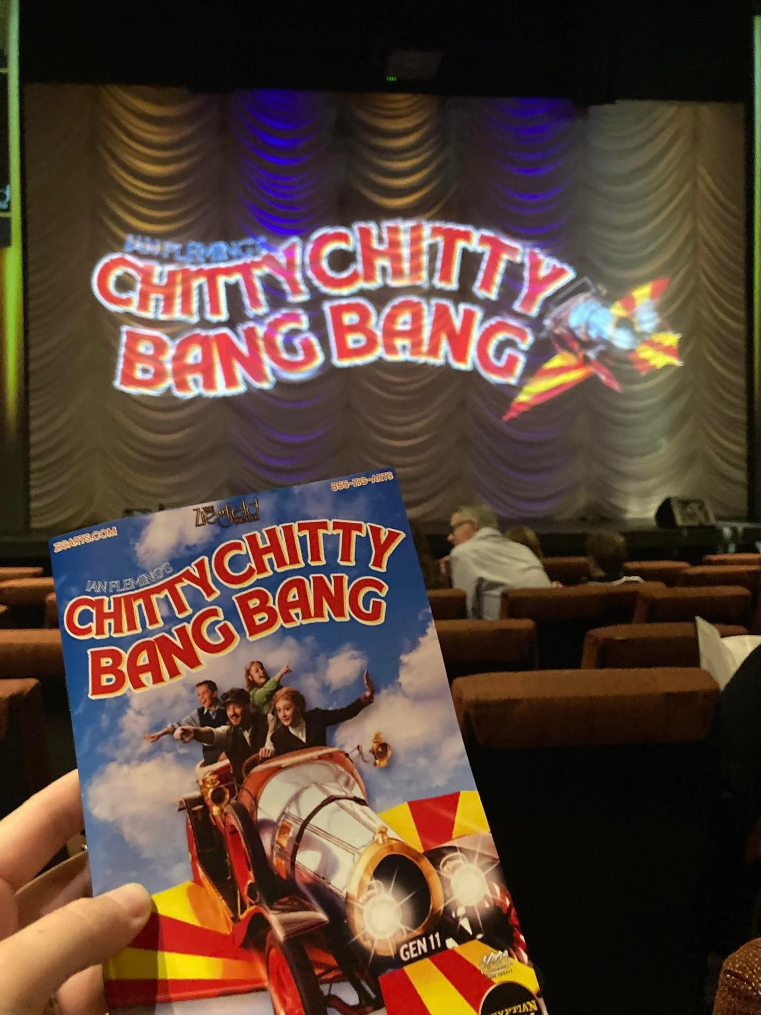 Introducing my niece to musical theatre!! Great job Ziegfield Theatre!