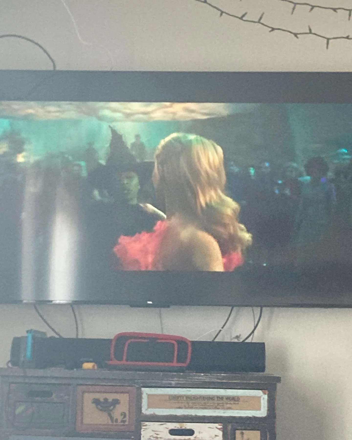 I&rsquo;m watching wicked with my six-year-old son for the first time, and we are at the Oz dust ballroom. When it was so quiet&hellip;He was entranced and says &ldquo;be kind to each other.&rdquo; I love that this is the message he is getting from t