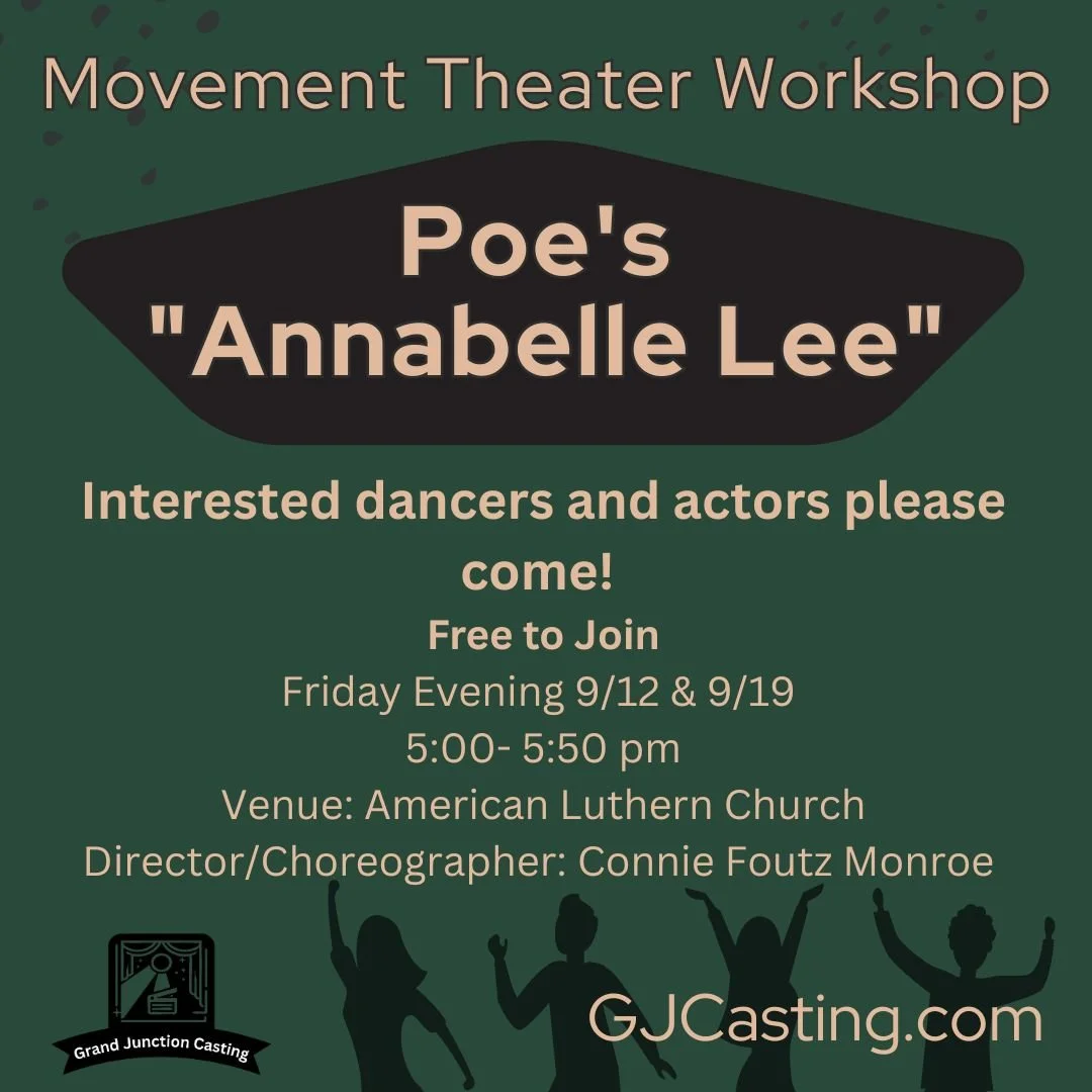 Poe’s Annabelle Lee Movement Workshop