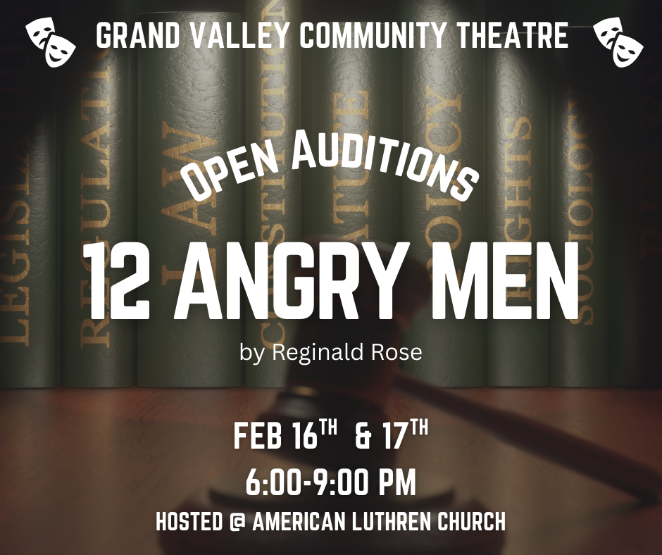 Theatre Audition: 12 Angry Men