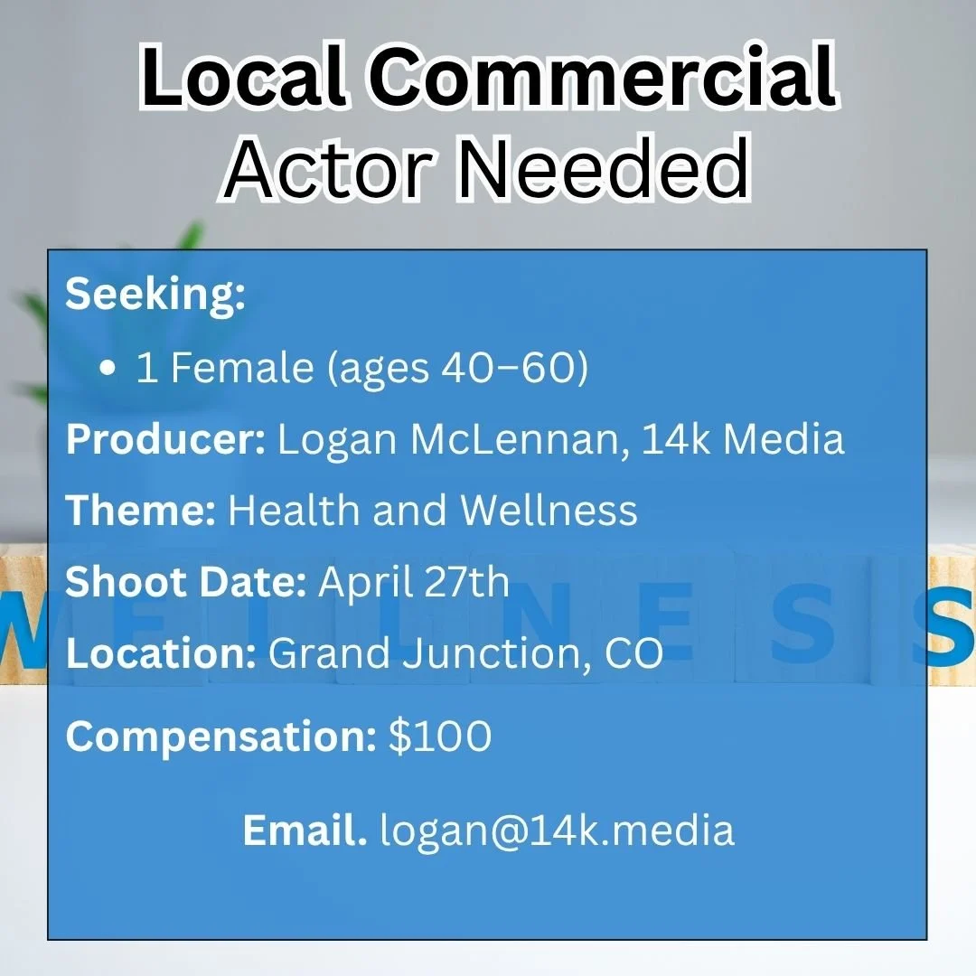 Paid Commercial Casting Call 