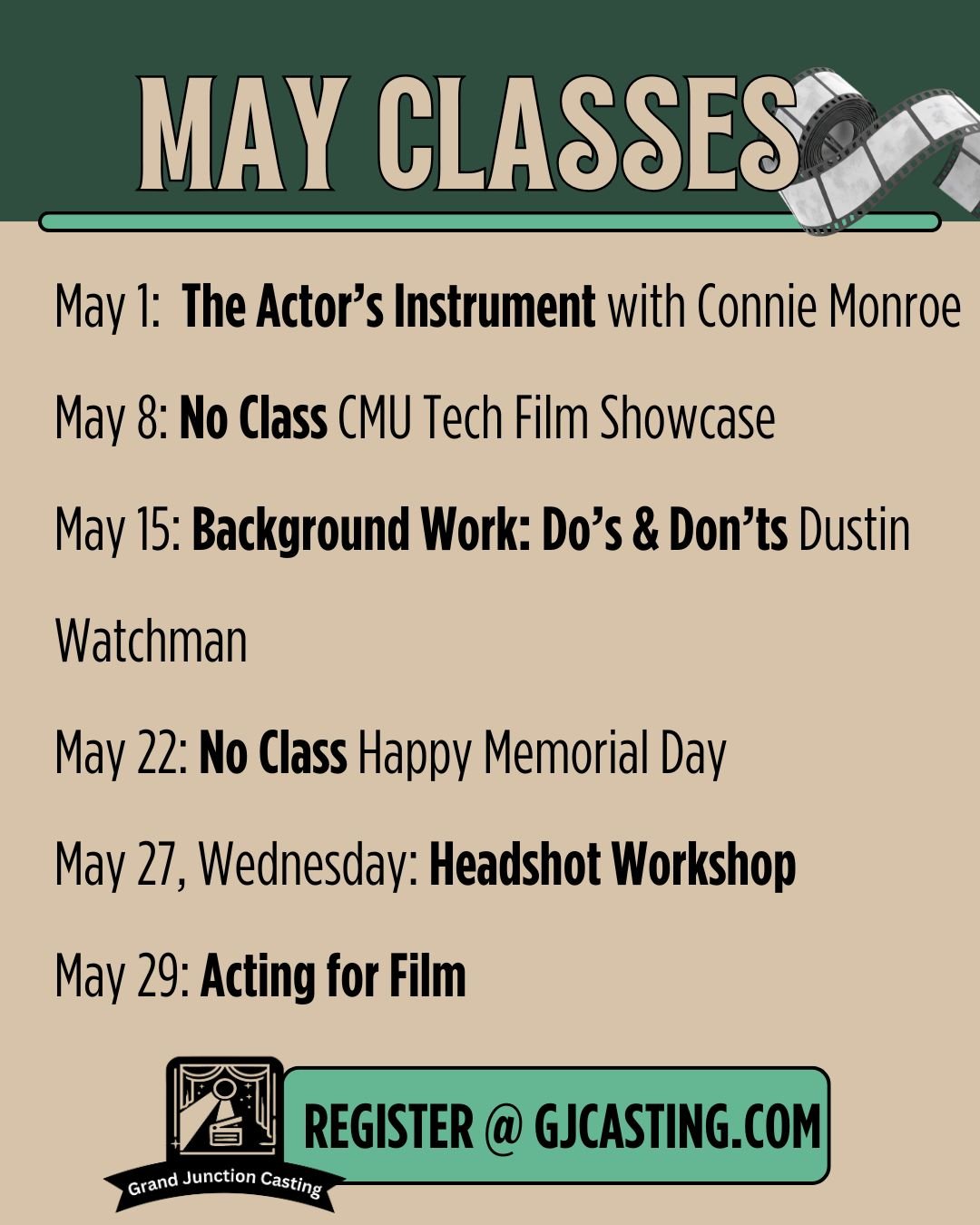 Acting for Film: Background Dos and Don’ts