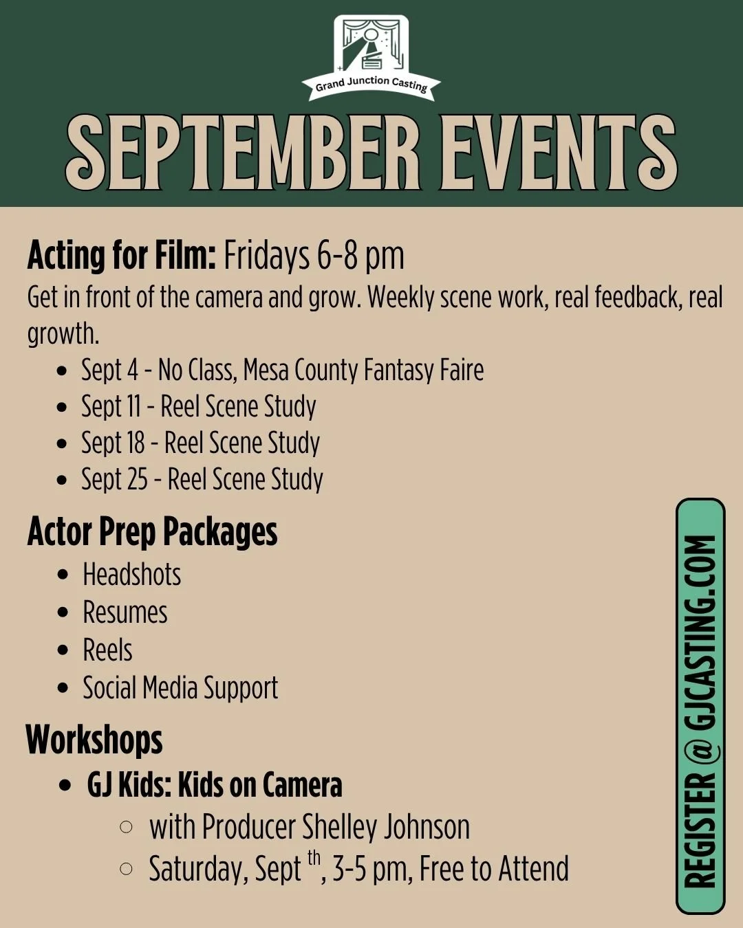 Acting for Film