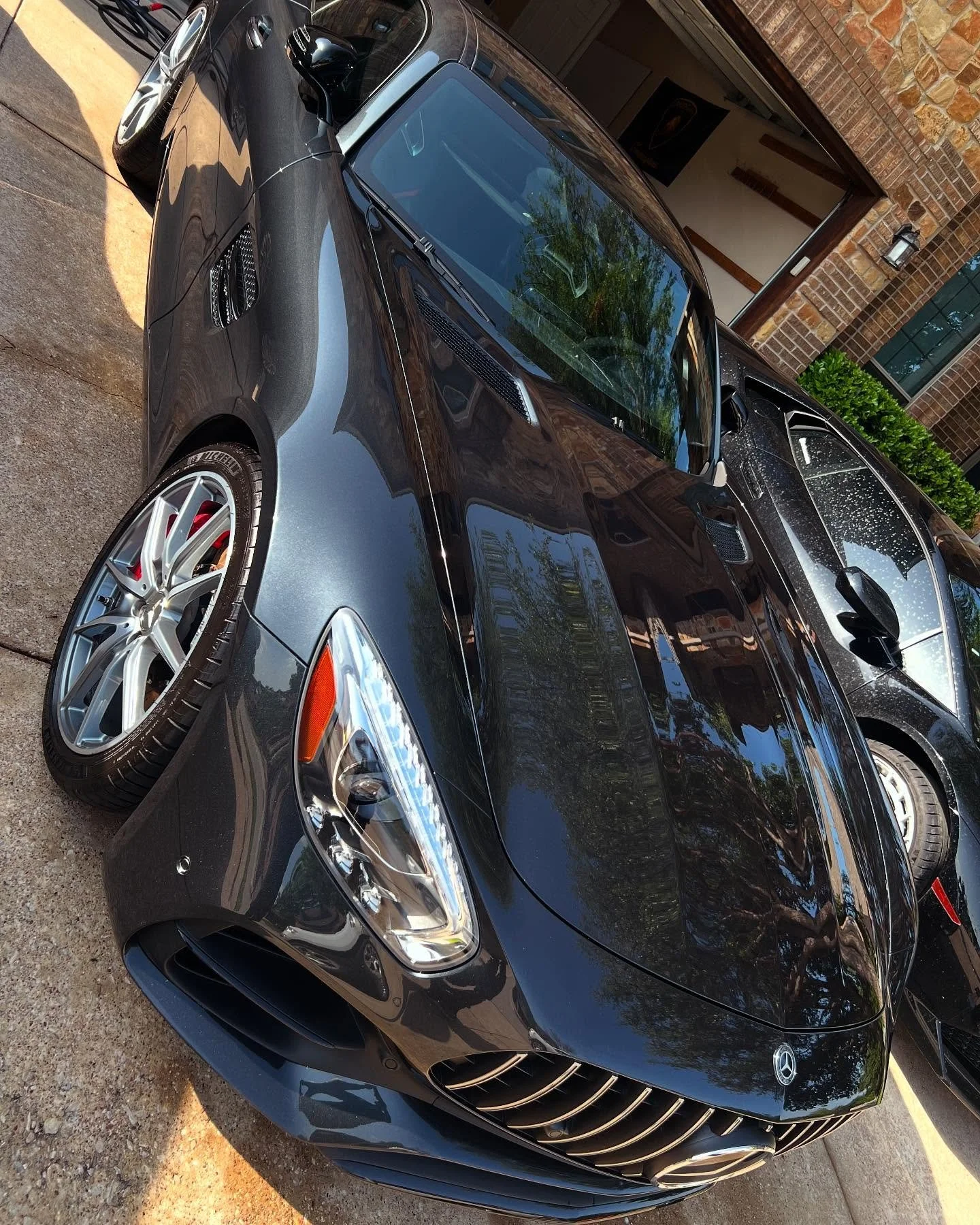 AMG GTS in for our Express Wash. 🧼✨

If you&rsquo;re ever in the DFW area and you need a detail, DM us to schedule an appointment.

&bull;
&bull;
&bull;
&bull;
&bull;
#AMG#GTS#FreshFinish#PSS#PrecisionShineServices#DWF#Dallas#FortWorth#Moblie