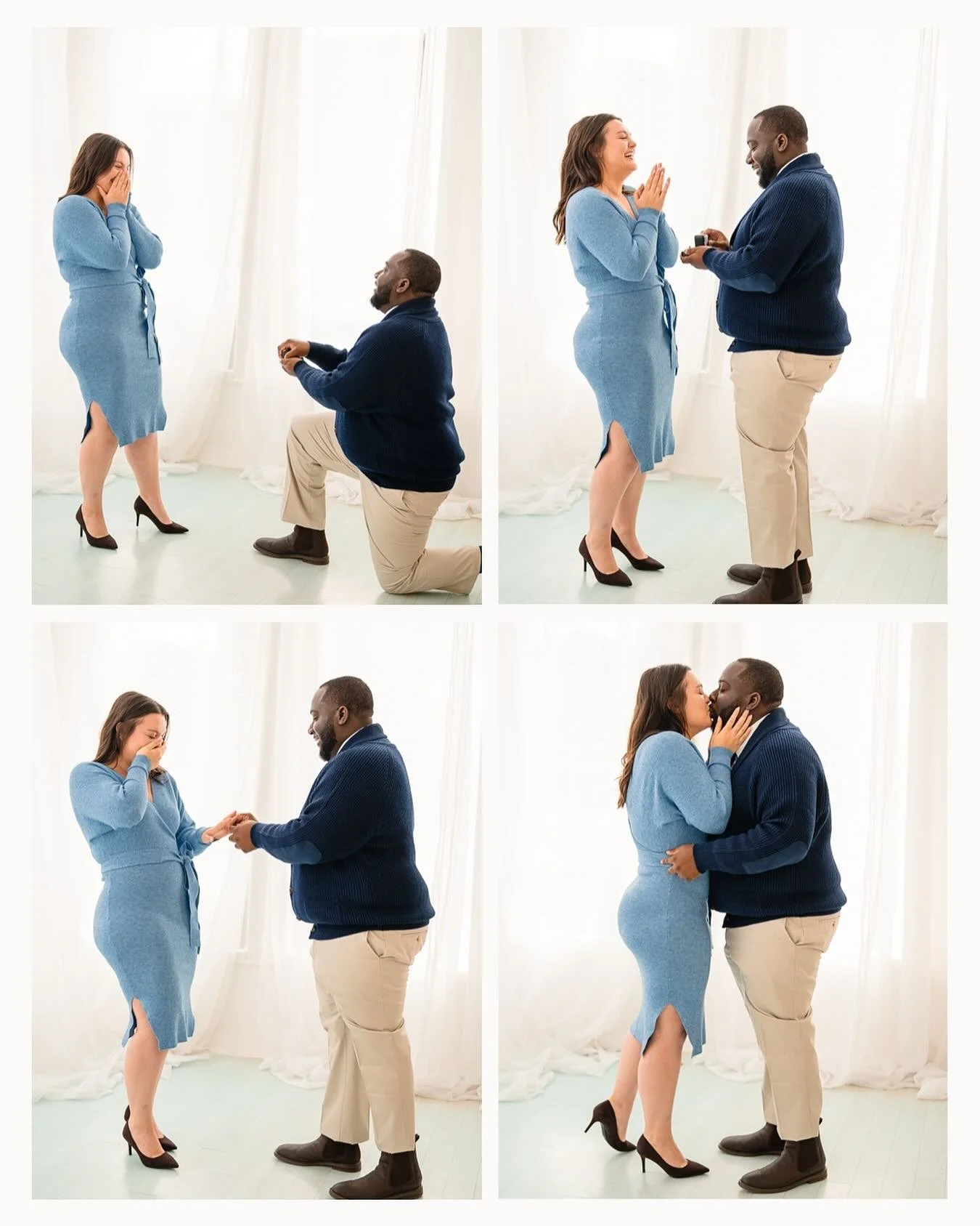 hosted the sweetest lil&rsquo; surprise engagement at the studio last weekend 💖