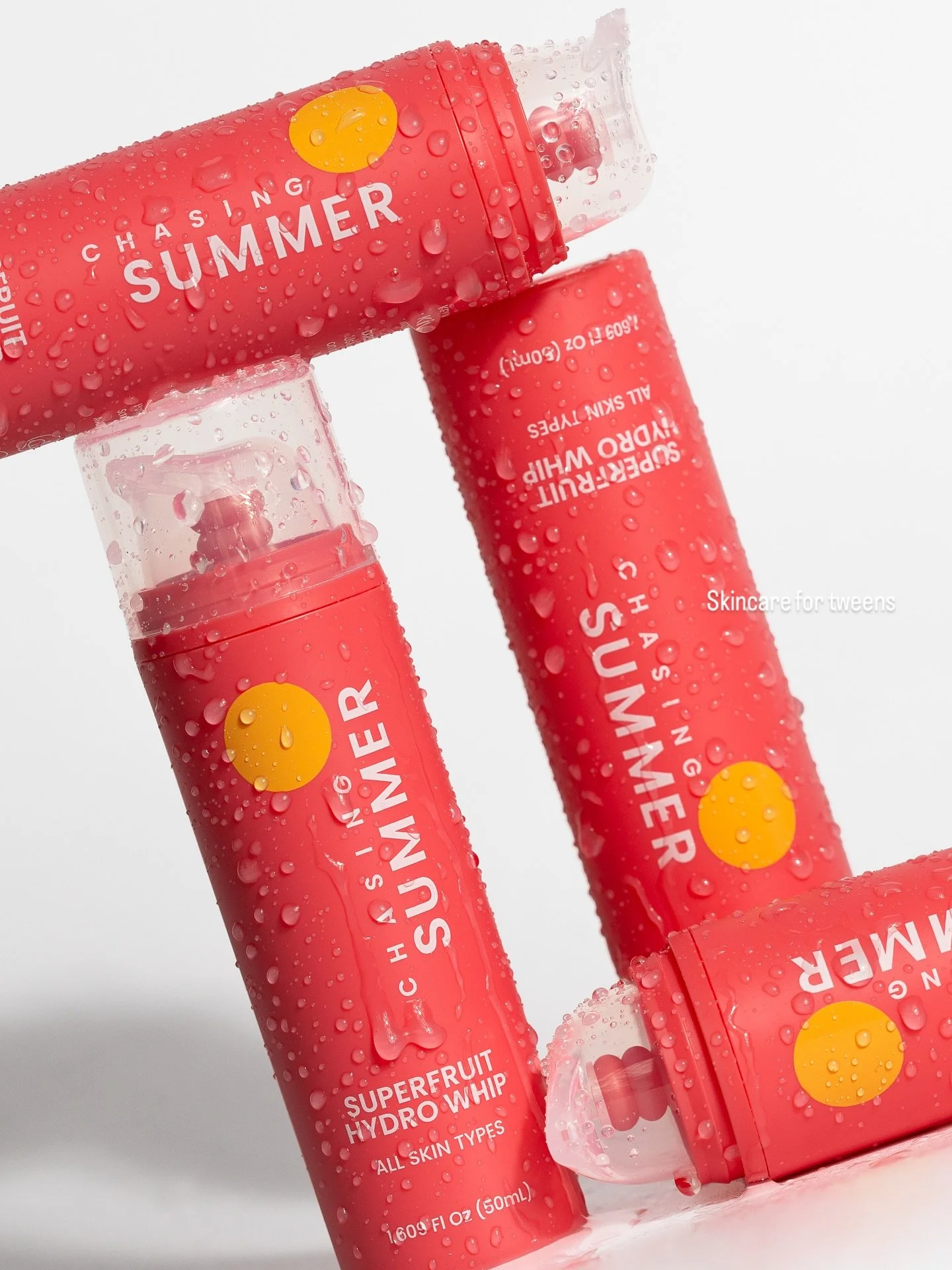 ☀️Your tween&rsquo;s new favorite moisturizer is waiting.  Clean, cruelty free, and drama free! 

When I started to create Chasing Summer, I told our formulator that I wanted real skincare- but without the harsh actives. I wanted to create an entire 