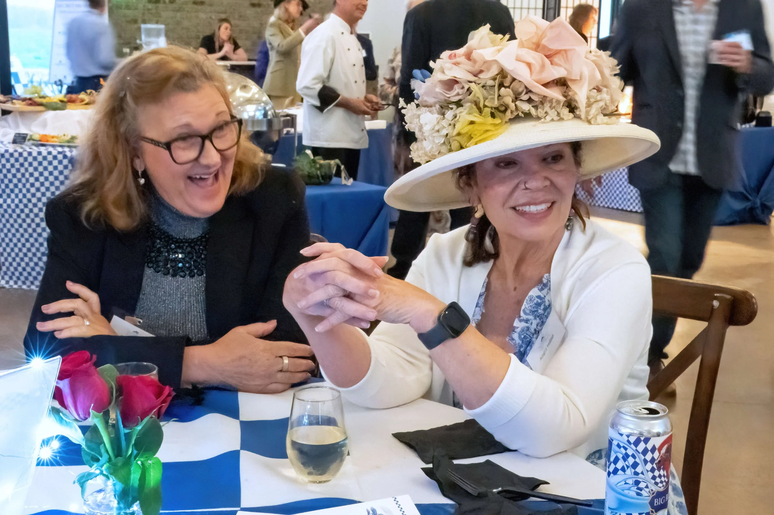 Ellen and Angie laughing.jpg