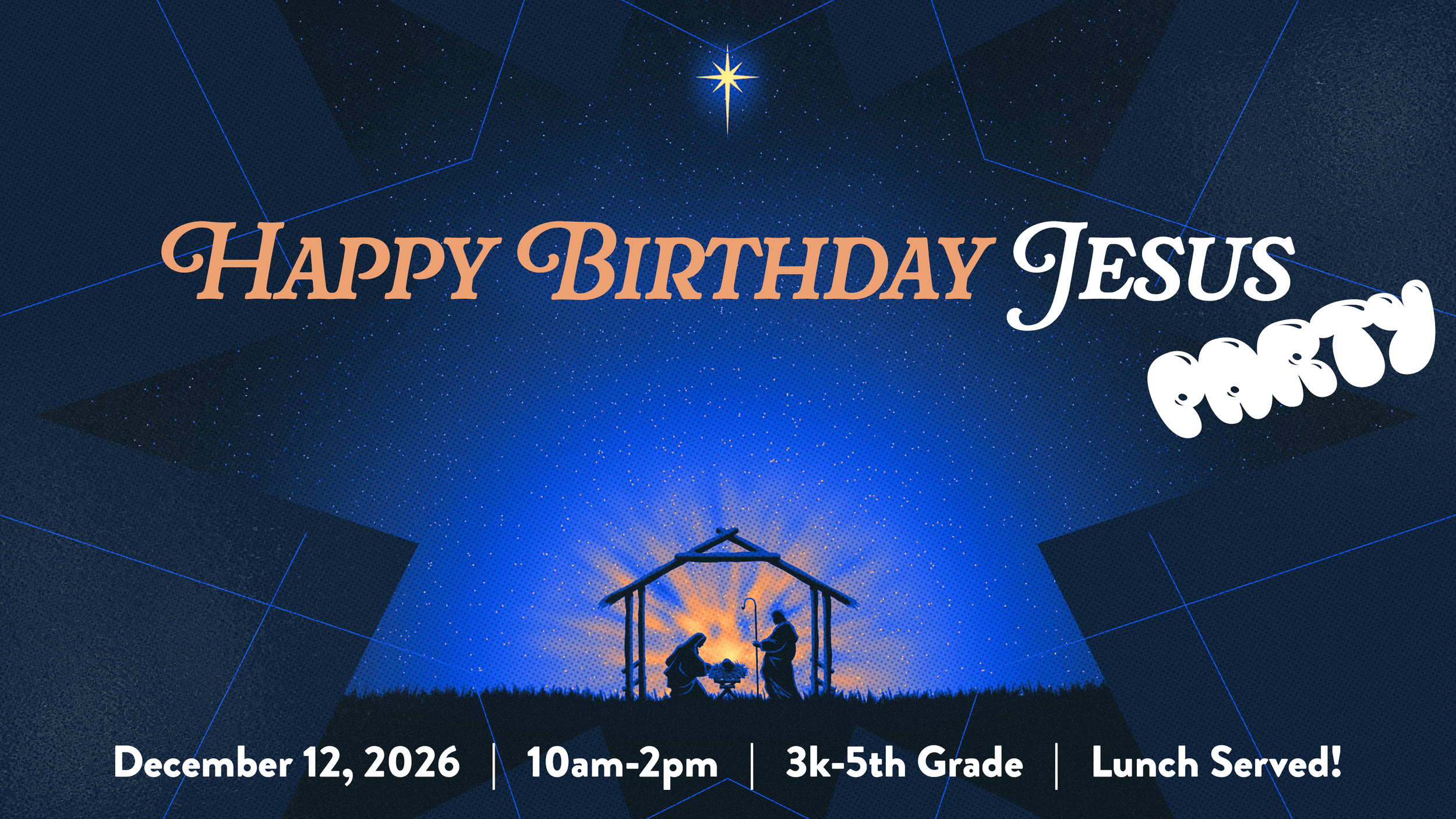 Happy Birthday Jesus Party