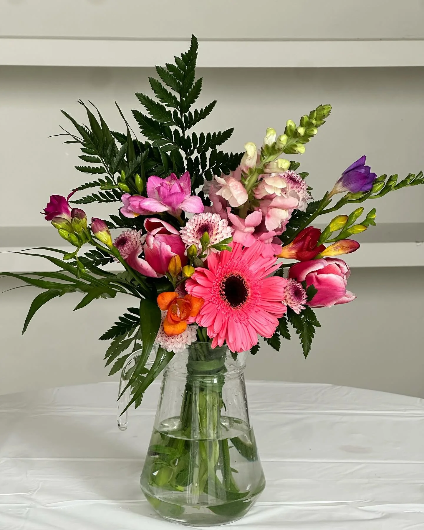 What I made vs. what I brought from the local flower shop #florist