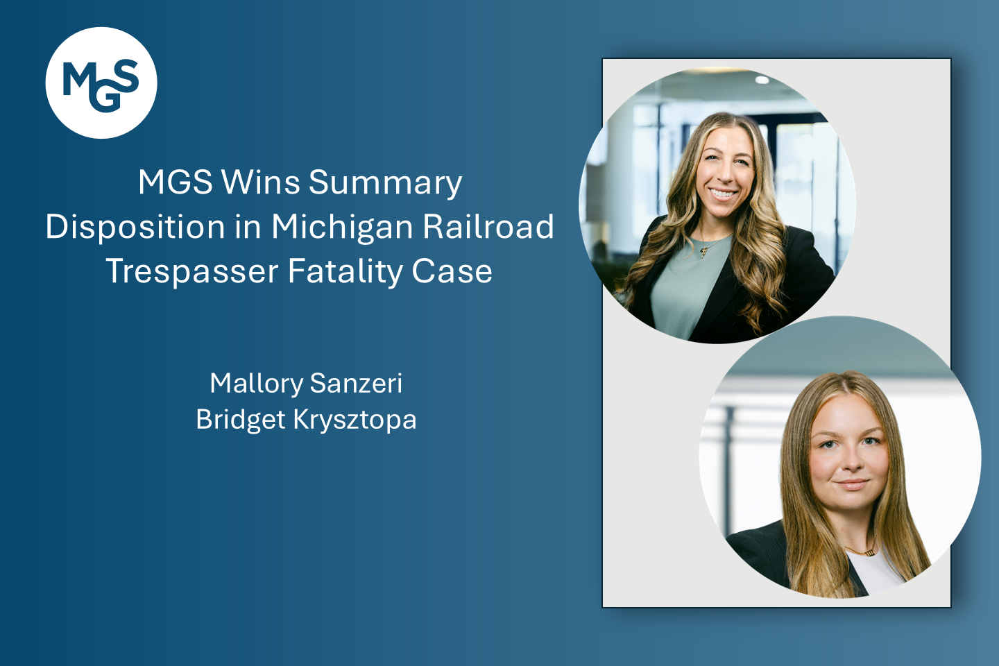 WATCO/Grand Elk Railroad Wins Summary Disposition in Michigan Railroad Trespasser Fatality Case