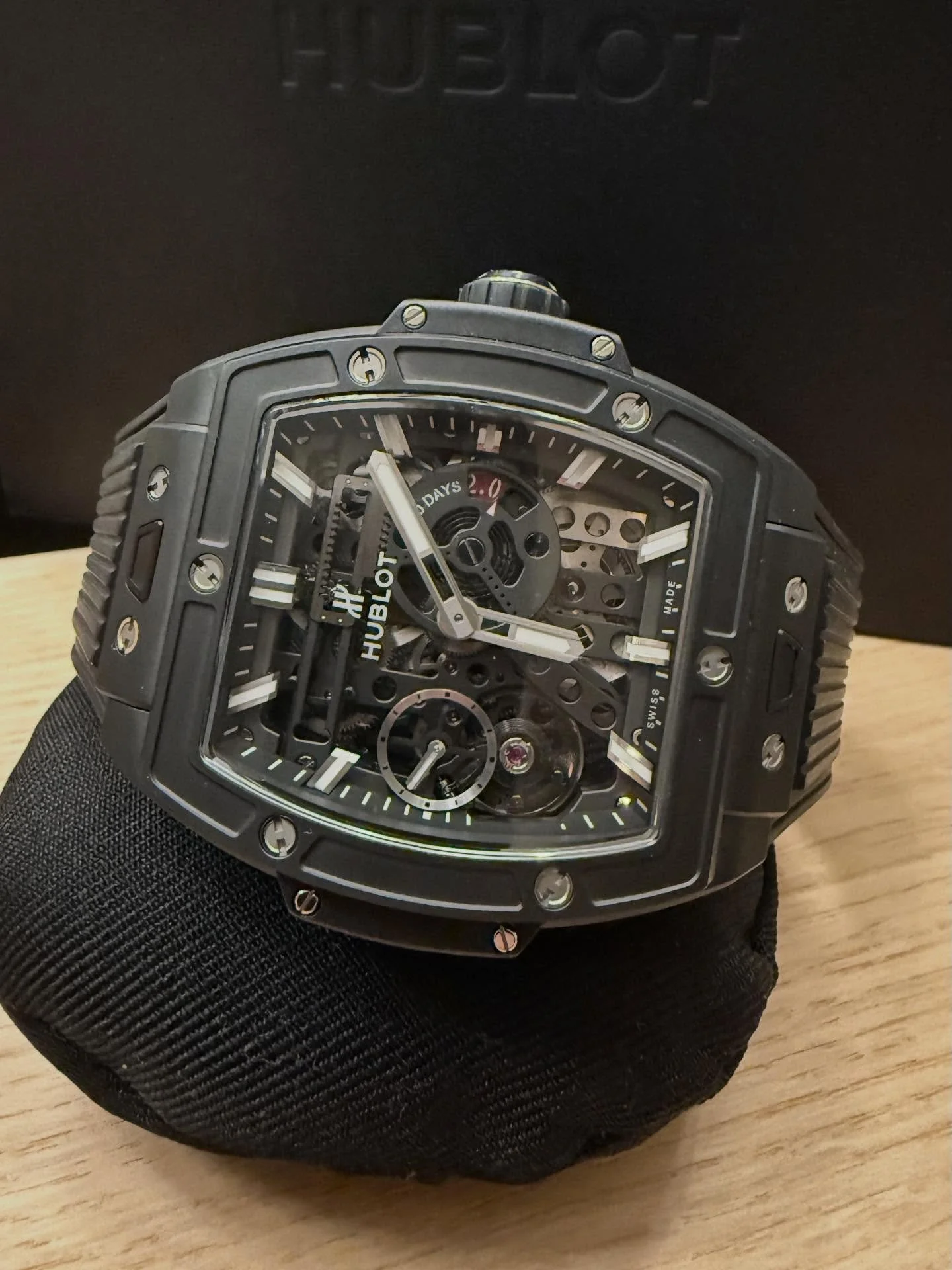 HUBLOT
Spirit of Big Bang Meca-10 Black Magic 45mm
614.CI.1170.RX
NOVEMBER 2025 Date
Includes: Complete
Condition: Excellent
Price: 💰17,650 plus lbl

Cheapest chrono comp 22k

PM to purchase