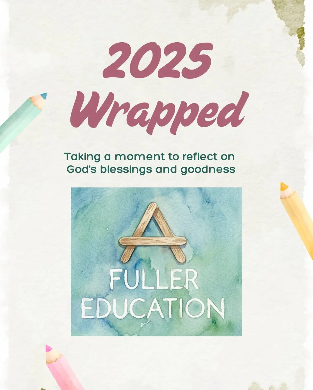 2025 Wrapped: In January, we were open just 3 mornings a week - by December, 5 days a week serving 20+ families. God had been faithful every step. Here&rsquo;s to more joy, faith, and love in 2026!