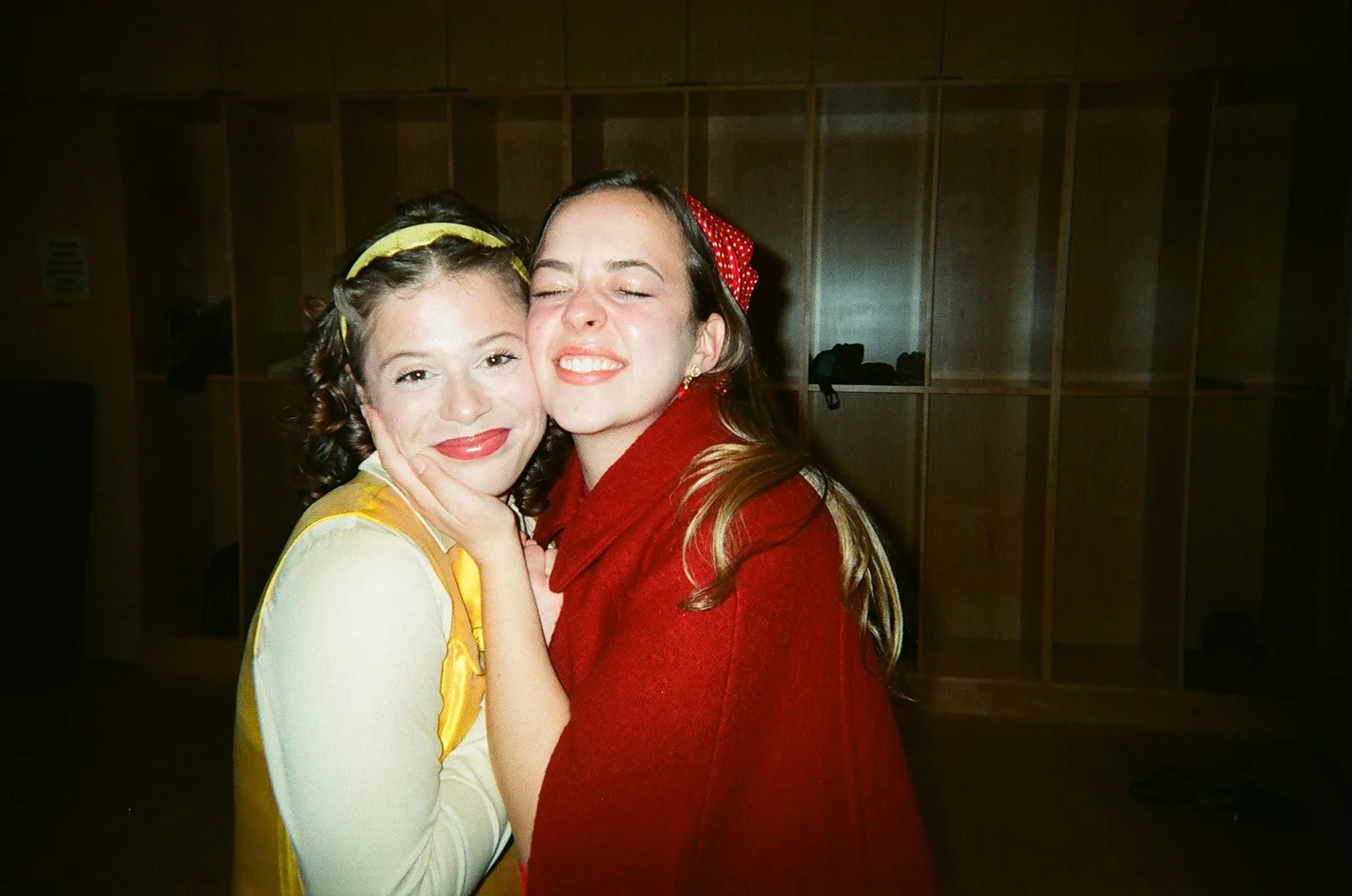 Backstage at "As You Like It"
