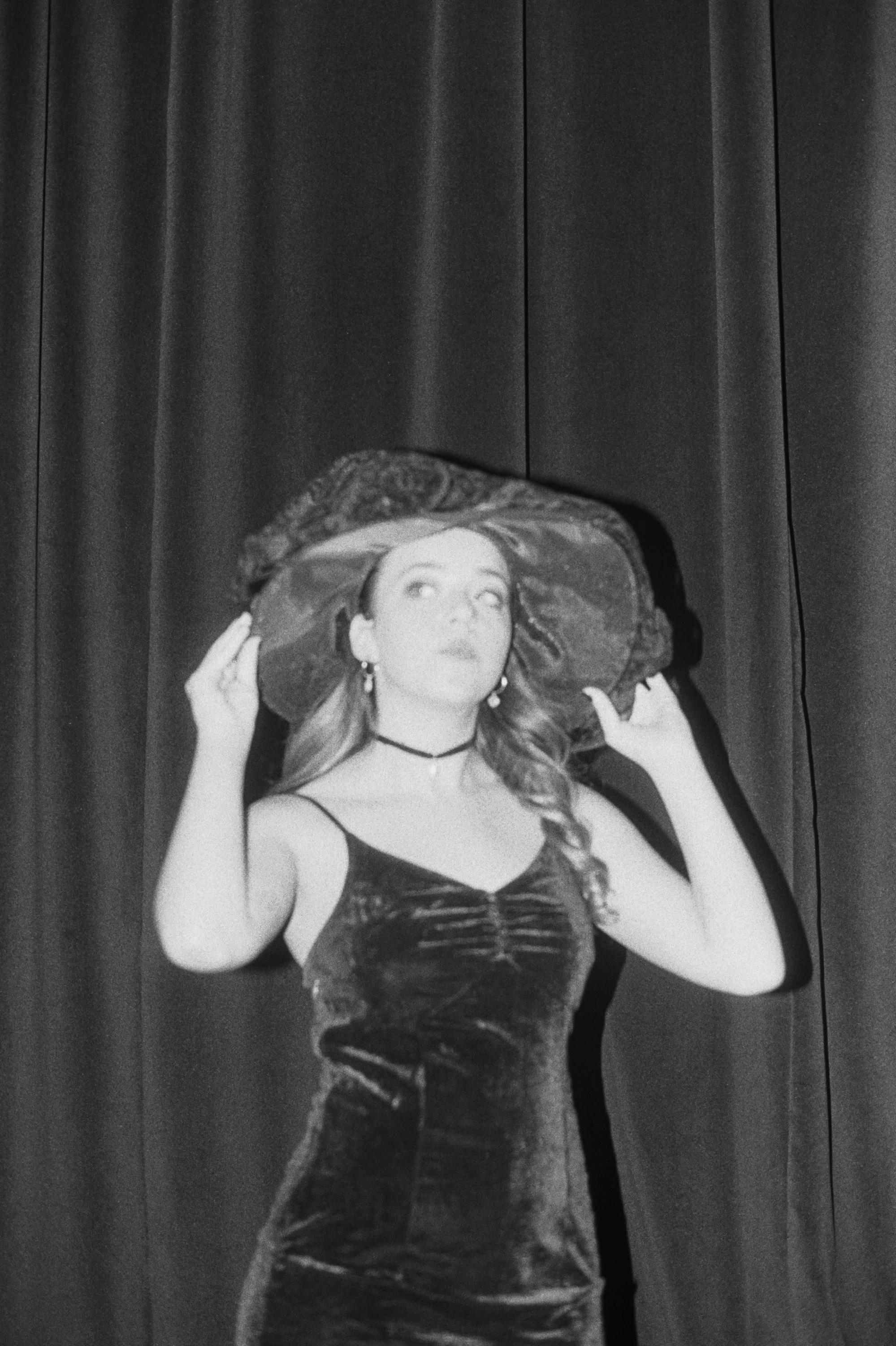 Olivia in "Twelfth Night" BTS