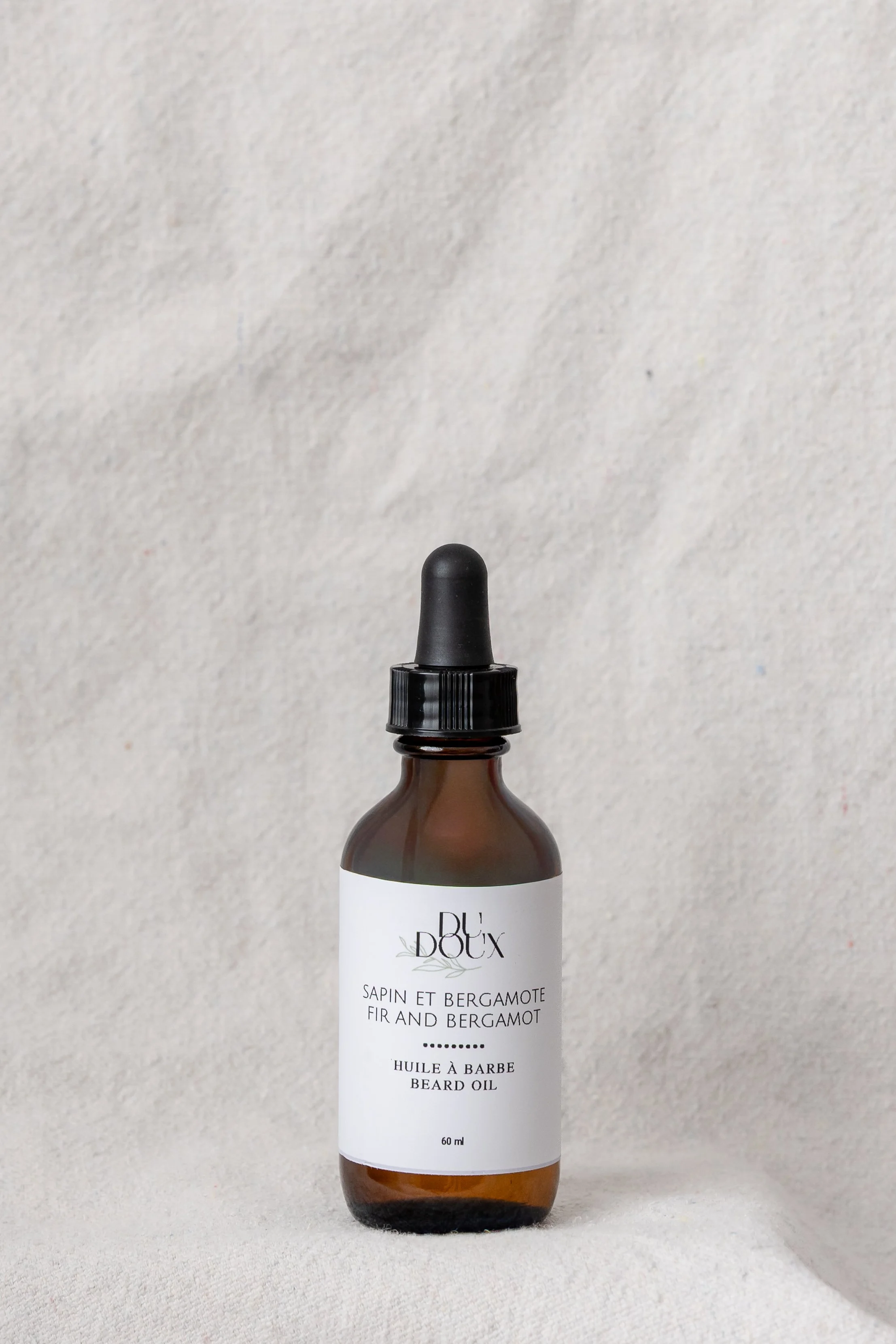Huile à barbe Sapin et bergamote