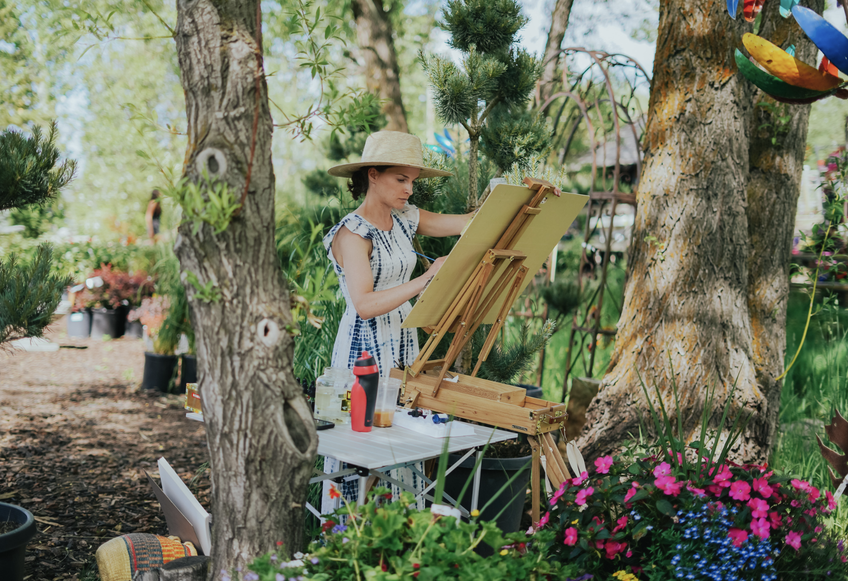 Plein Air Paint Out Returns to Park City Gardens