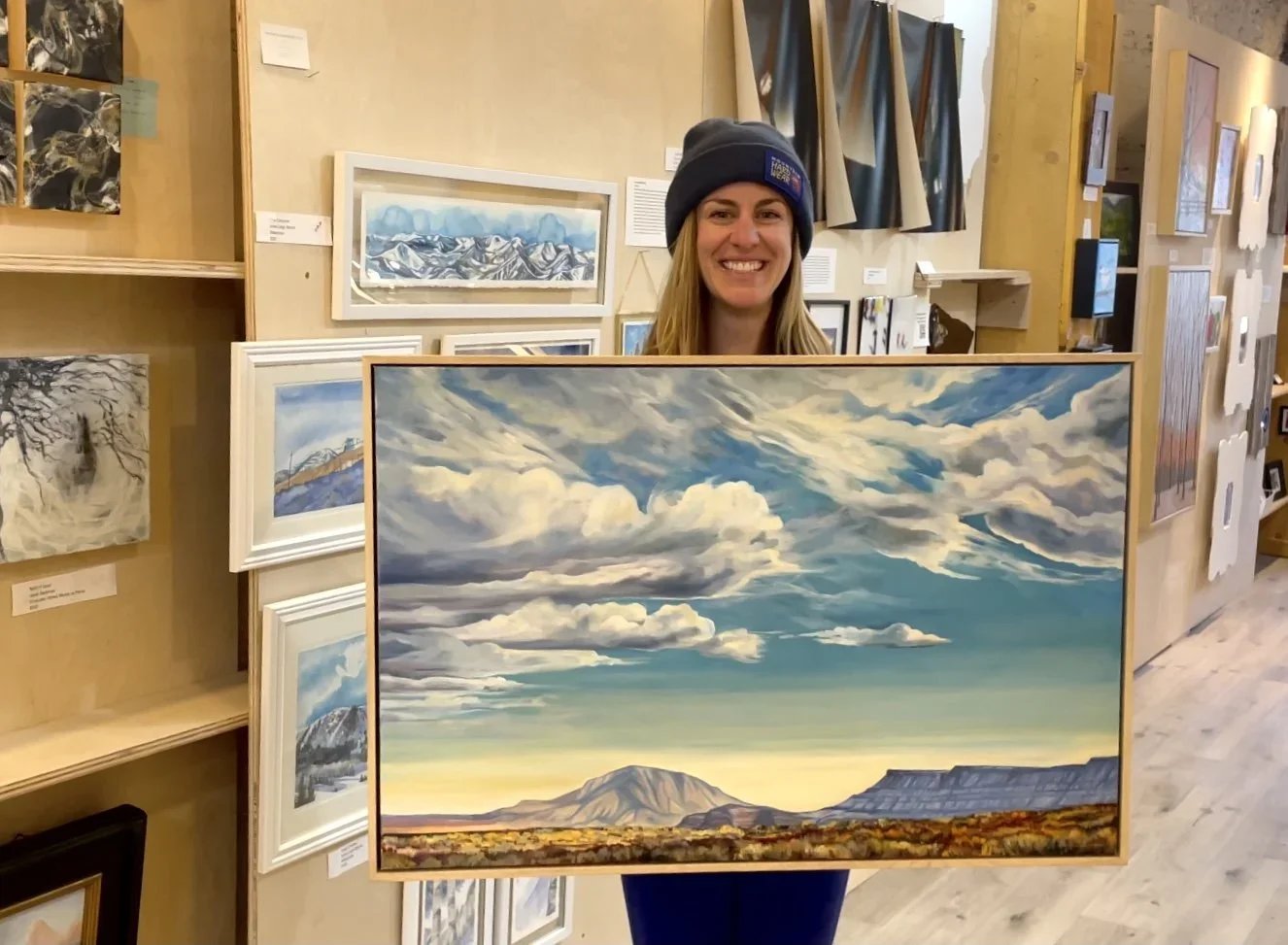 Local Painter, Anna Leigh Moore, Captures the Vibrancy of Diverse Utah Landscapes