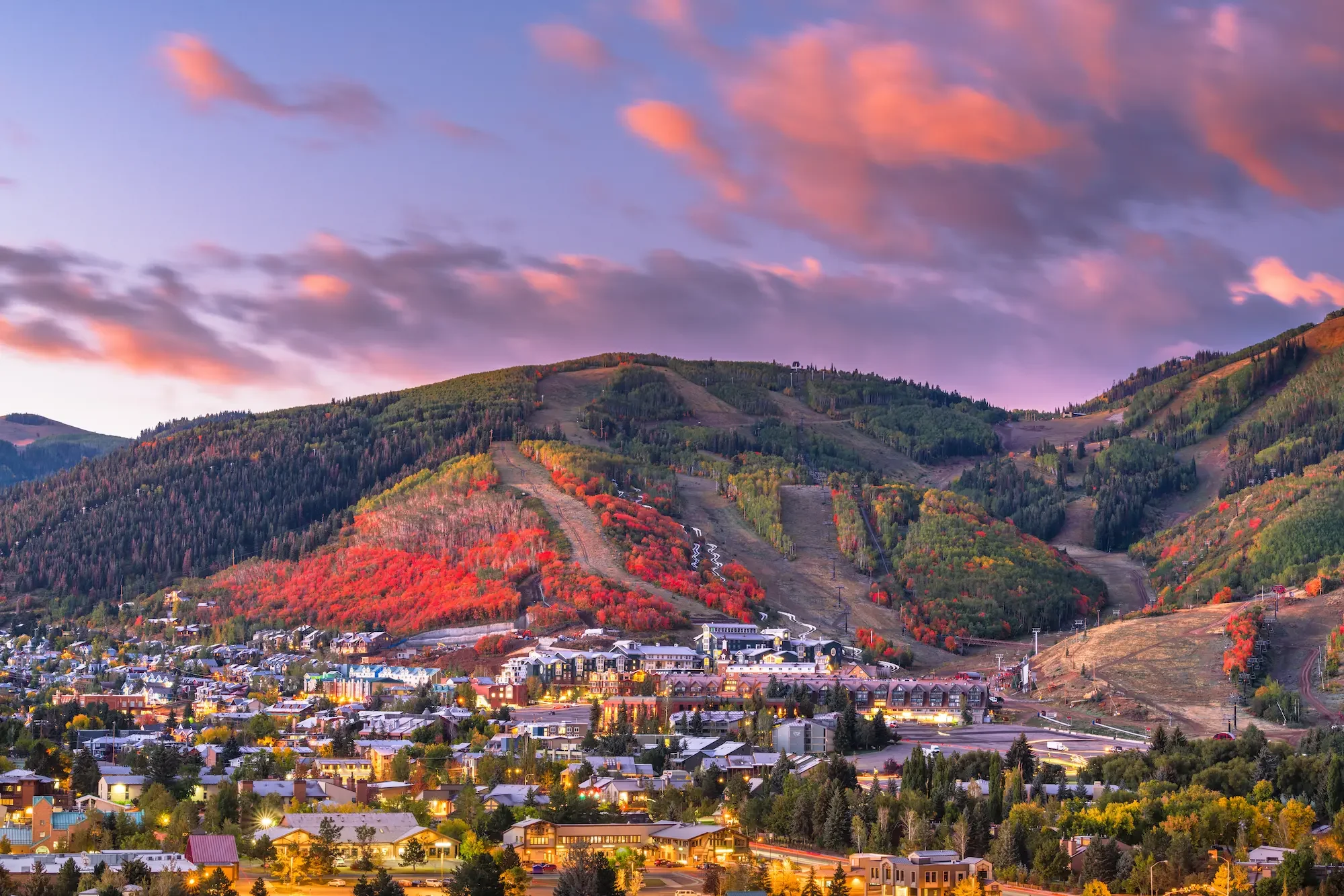 Park City, Utah, in the fall.
