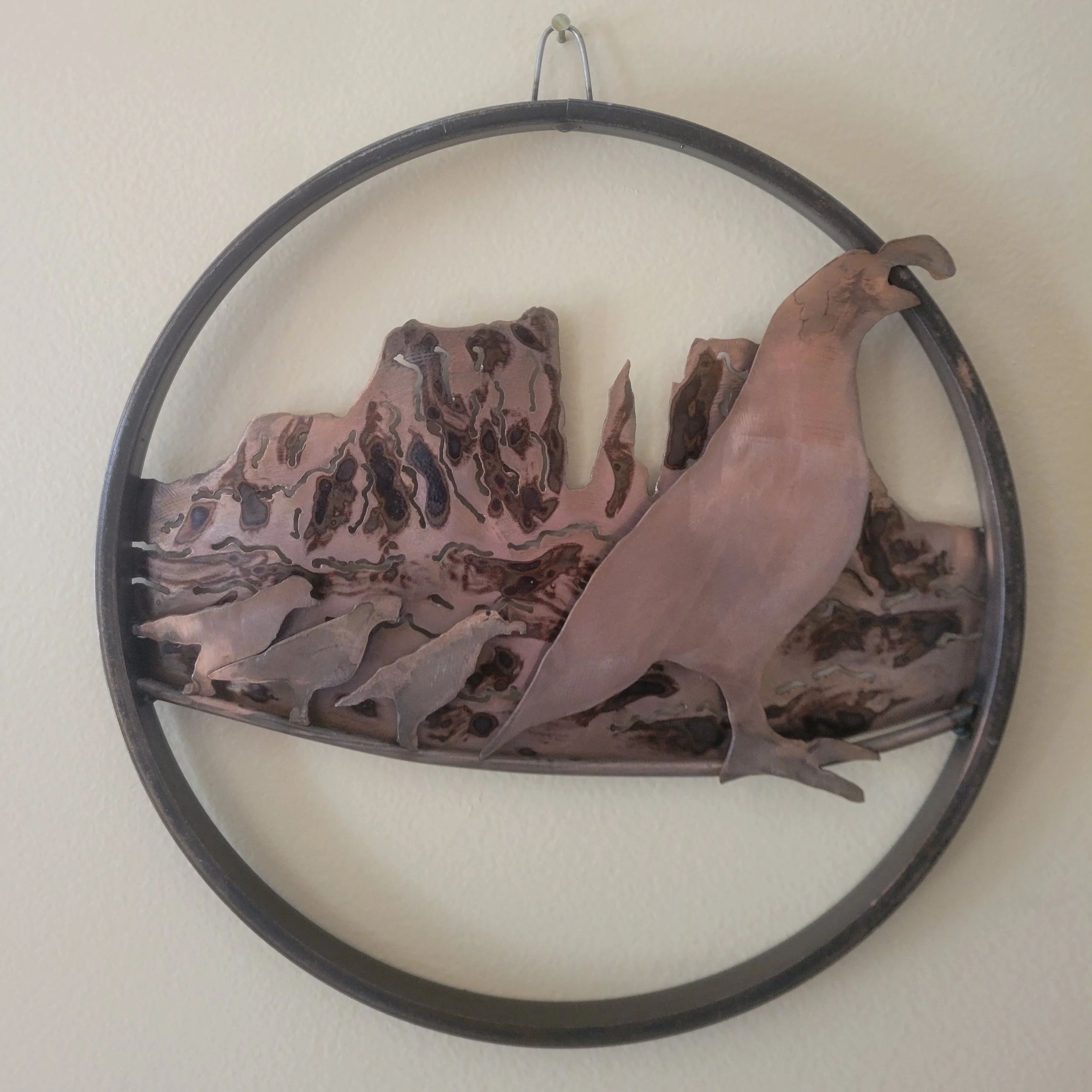 Arte en metal de montaña