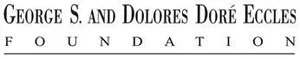 Text reading 'George S. and Dolores Doré Eccles Foundation'