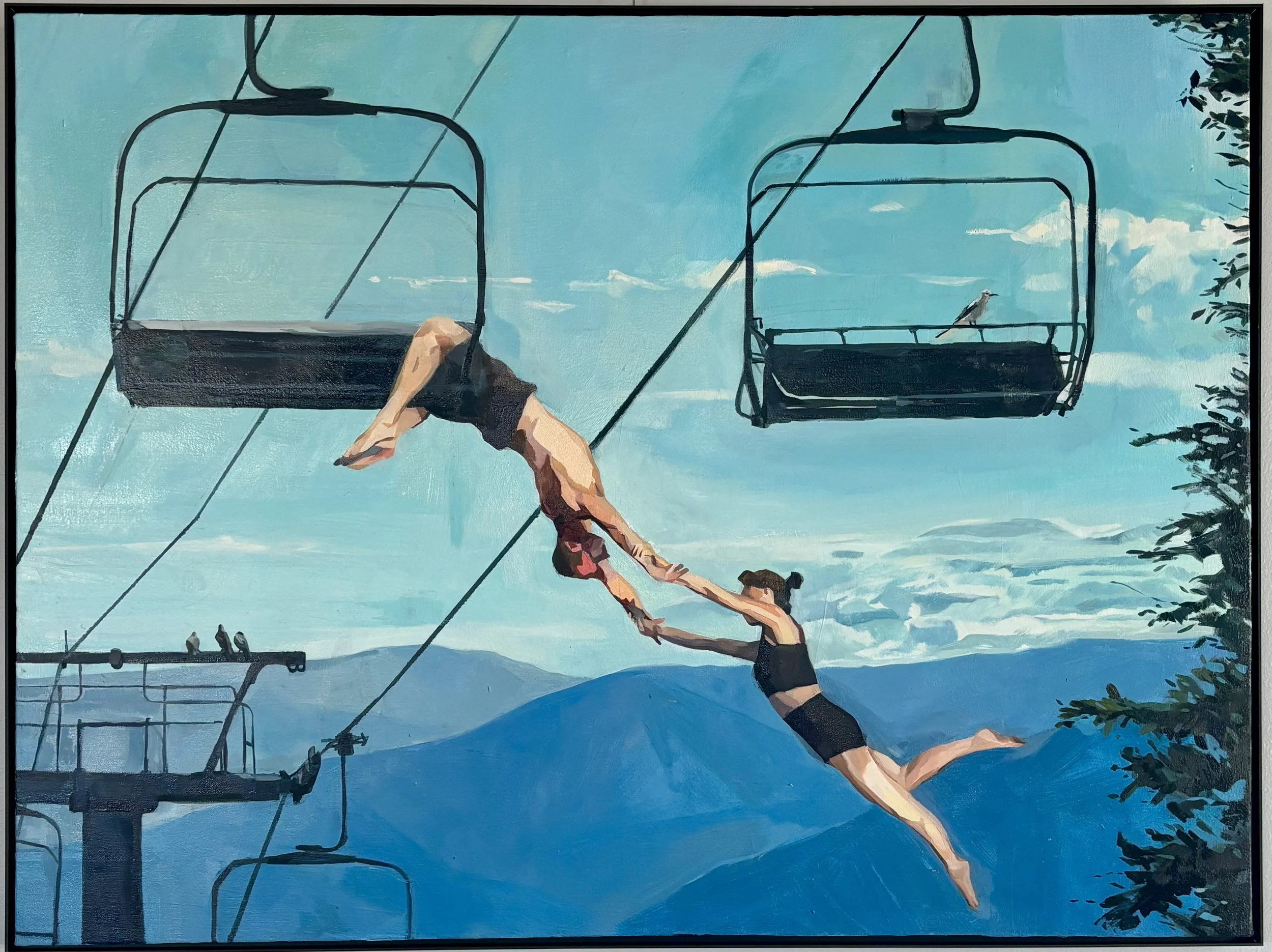 Heather Stamenov | Mountain Air | 24X36 | $1150