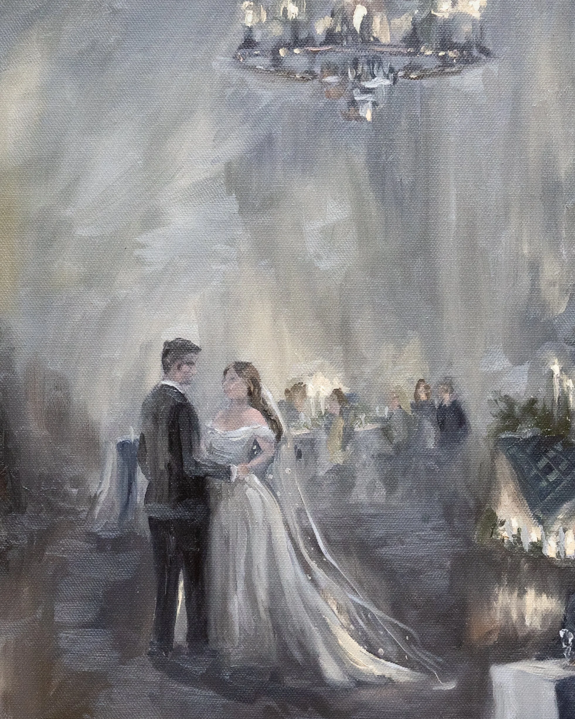 Greenville Live wedding painter Christmas 