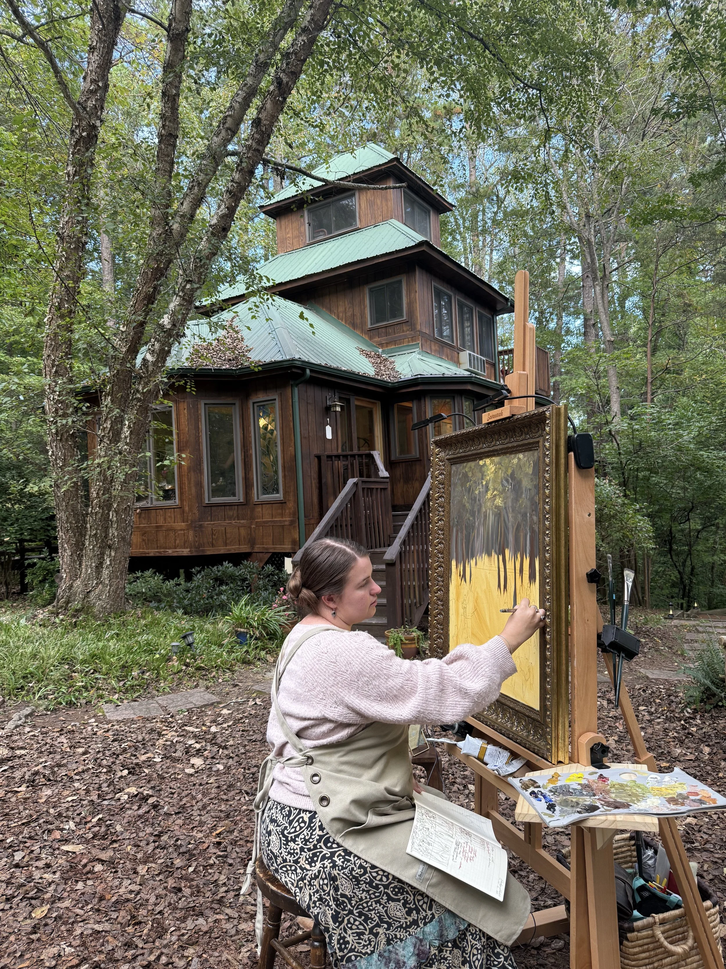 I am obsessed with this treehouse venue