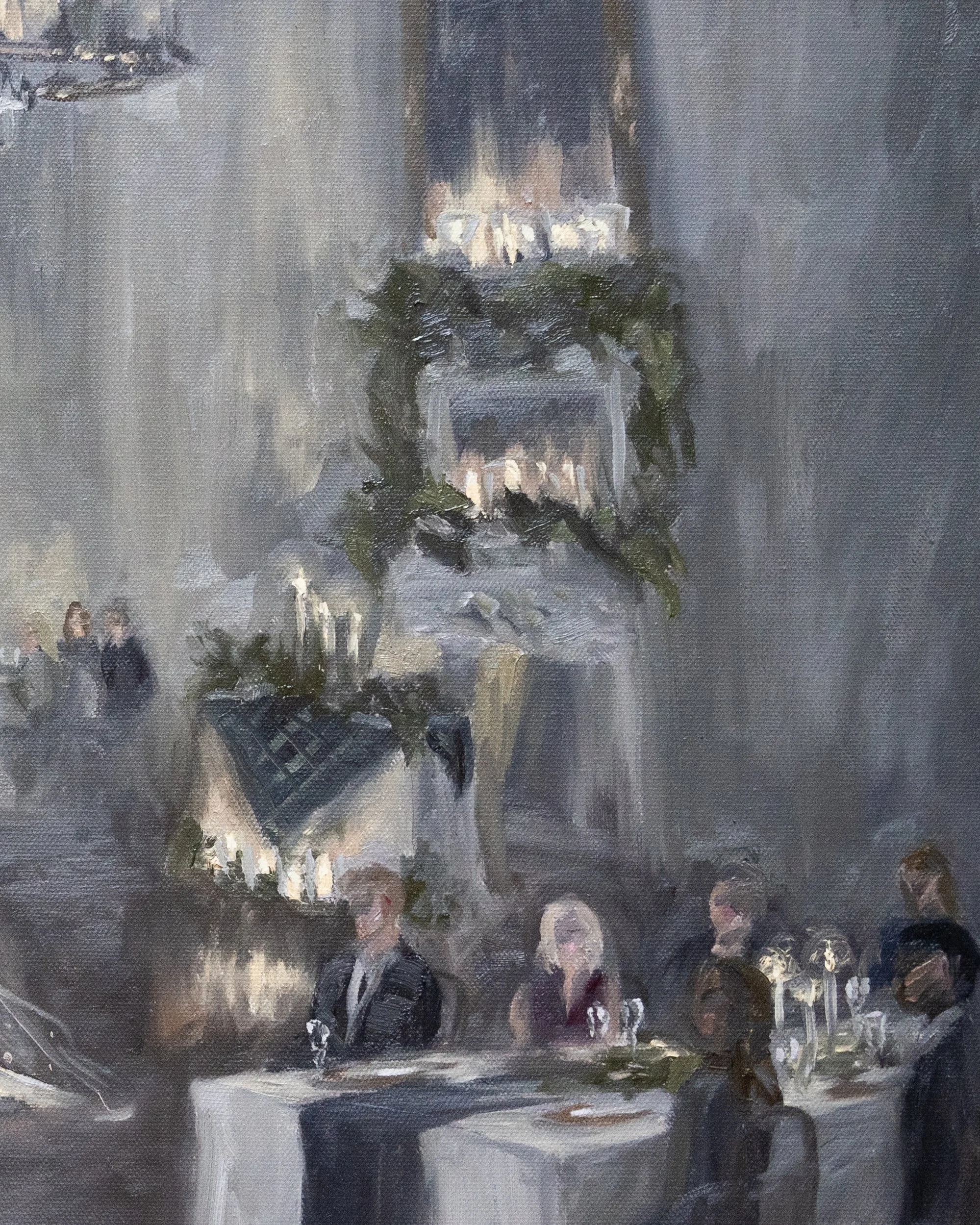 Greenville Live wedding painter Christmas 