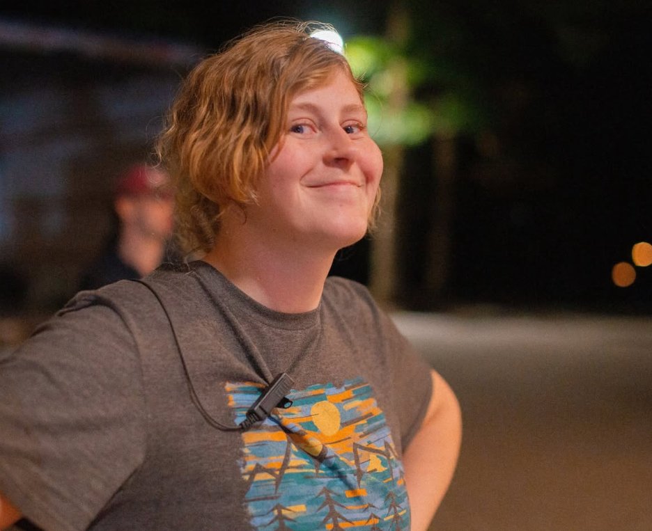 Meet Rachel Helton, Co-Producer, Art Director, 1st AD, Crime Solving. Rachel wears a lot of hats. But is "Stealer of Everything" one of them?!

Find out who done it on June 28th! Showings at 12pm, 3pm and 7pm, and meet the Cast/Crew of this