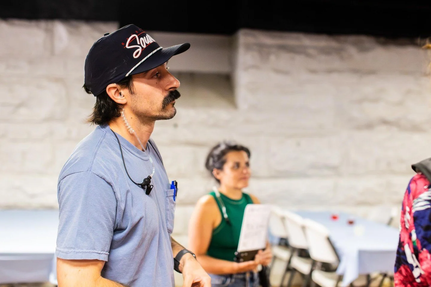 Nick Griffy is our 1st Assistant Director! 

A prime stash makes him a prime suspect. Was he actually assisting the director? Or was he an accomplice in the crime?!

Find out who done it on June 28th! Showings at 12pm, 3pm and 7pm, and meet the Cast/
