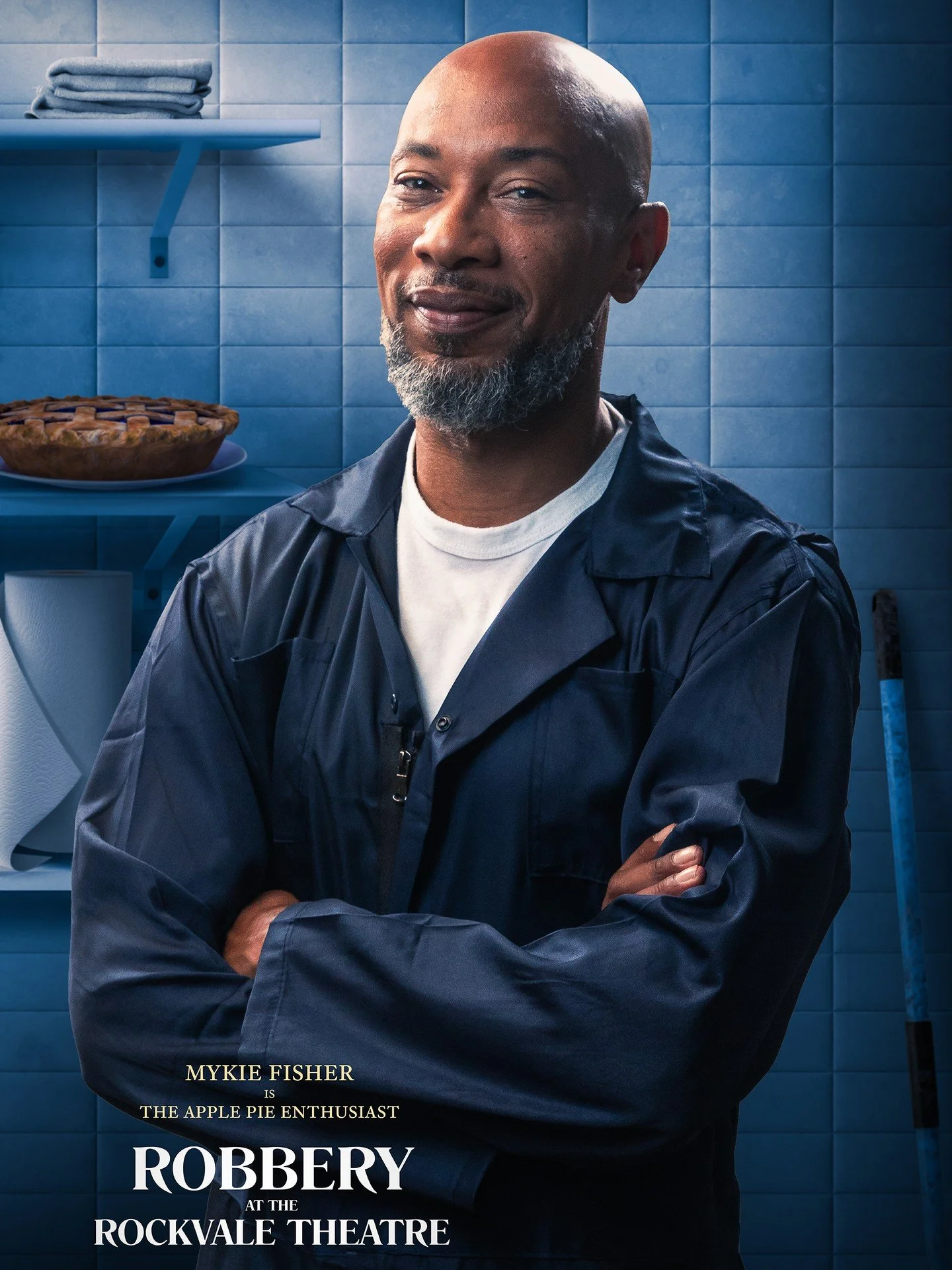 Mykie Fisher is THE APPLE PIE ENTHUSIAST!

Janitor Jim knows Rockvale High inside and out... especially the routes leading to the pantry. He&rsquo;s on guard to watch the school the very night that the money is stolen, and conveniently is on a snack 