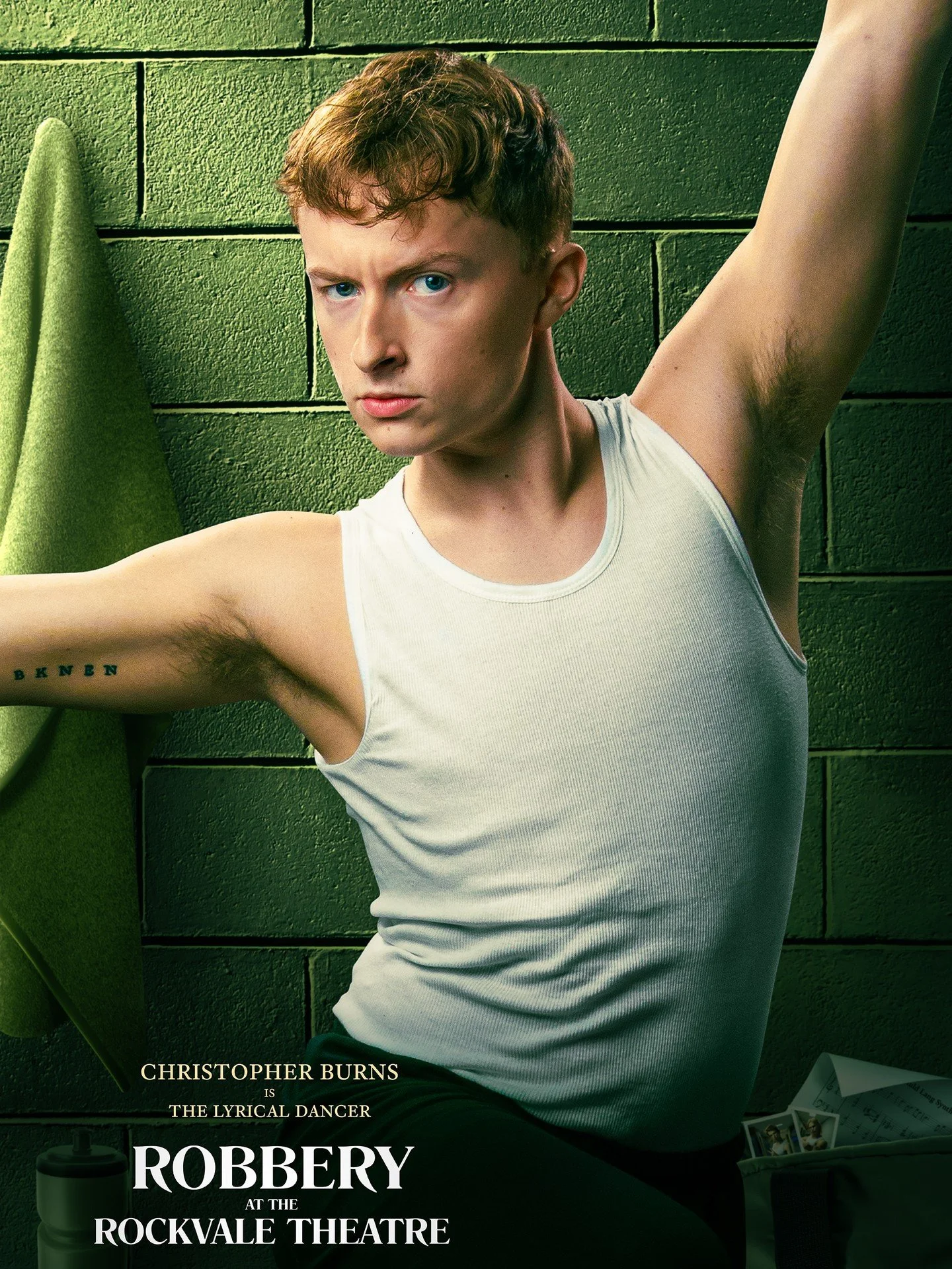 Christopher Burns is THE LYRICAL DANCER!

Brock is a German Foreign Exchange student with an INTENSE focus on the arts. With unmatched dance abilities and wildly entertaining performances, he is Seth's biggest threat to stardom. He has threatened &ld