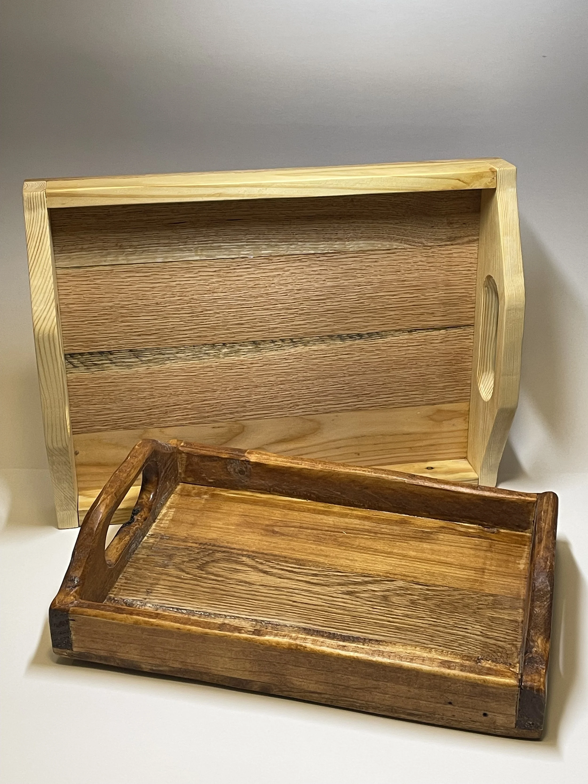 Handmade serving trays
