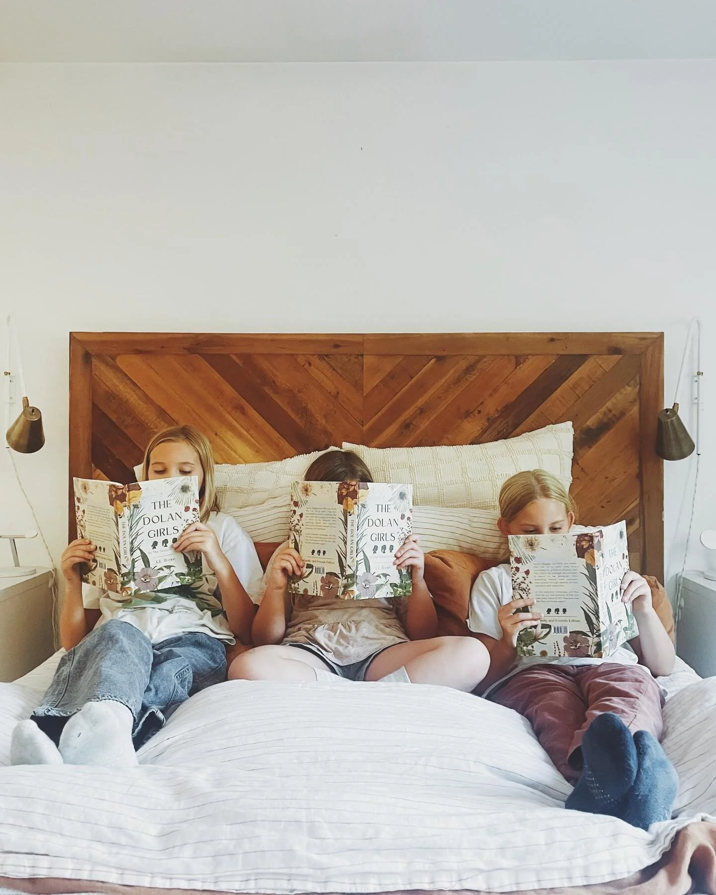 I printed the book for them for Christmas last year. They&rsquo;ve each read it at least three times. It makes my heart so happy to have them enjoy experiencing the stories and seeing themselves in the characters they inspired &hearts;️