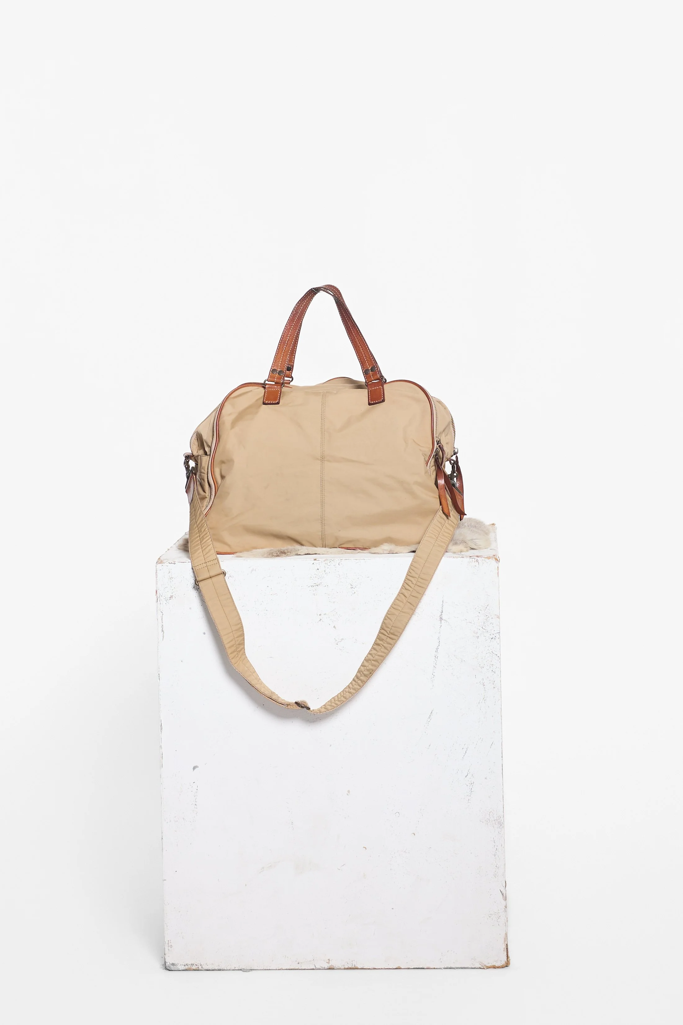 Y'SACCS multi-pocket Japanese designer bag with adjustable shoulder strap