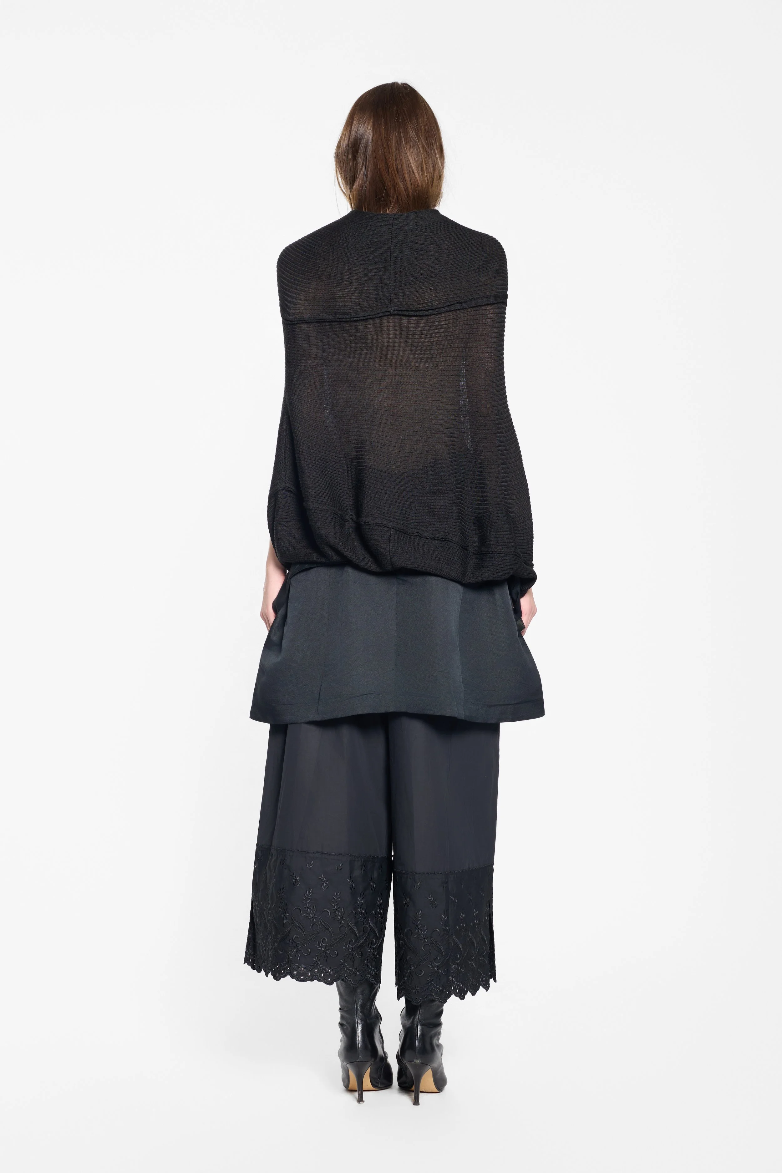 Junya Watanabe AD2017 cocoon knit, back view