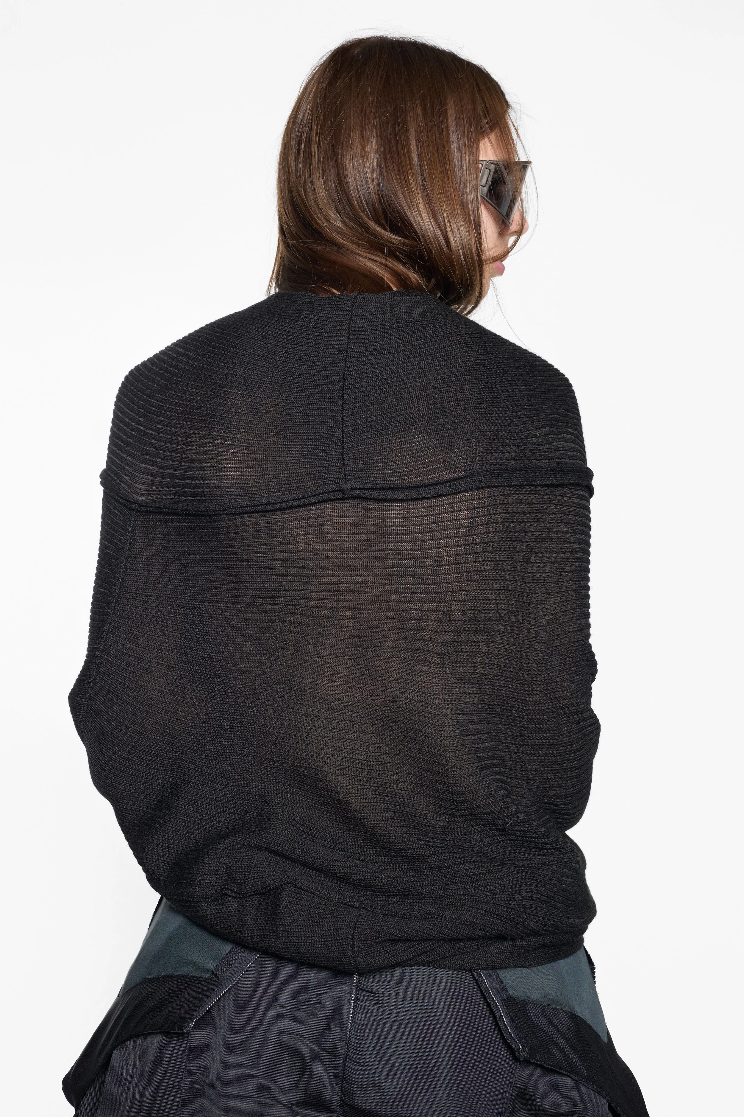 Junya Watanabe cocoon knit, back texture detail