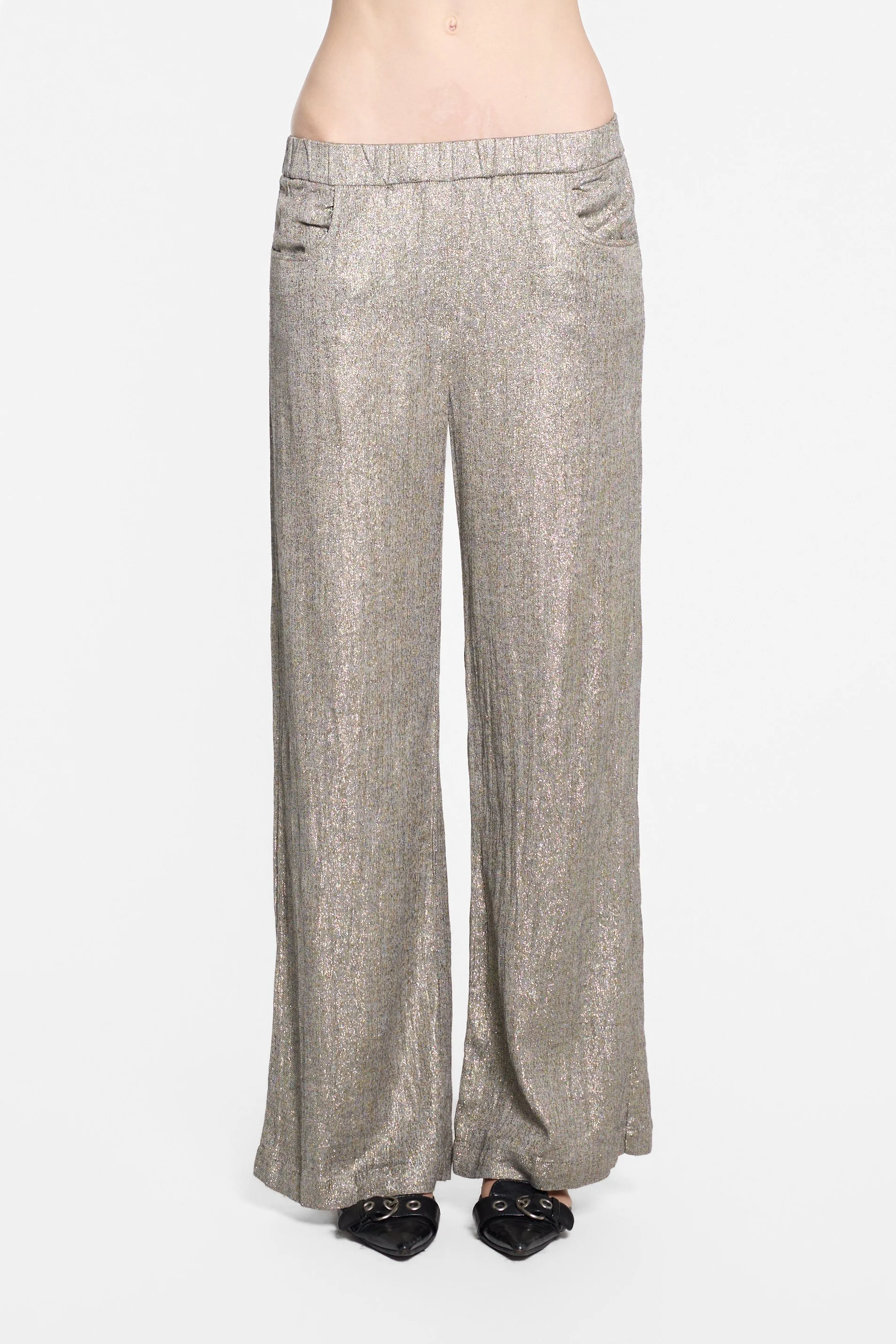 Diega Metallic Trousers