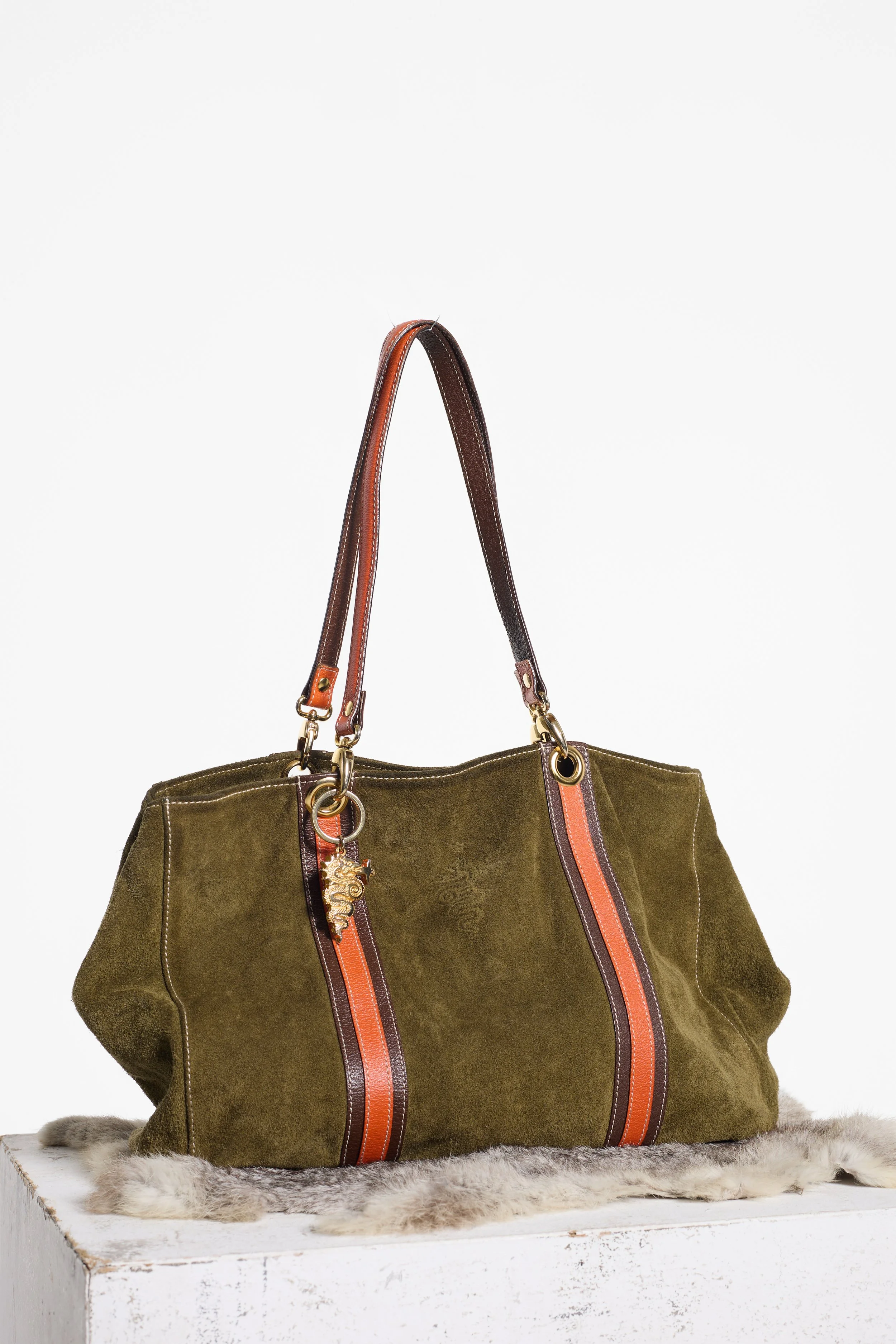 Francesca Visconti Suede Tote