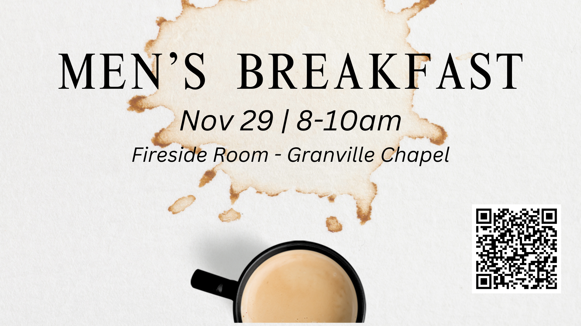 MEN’S BREAKFAST