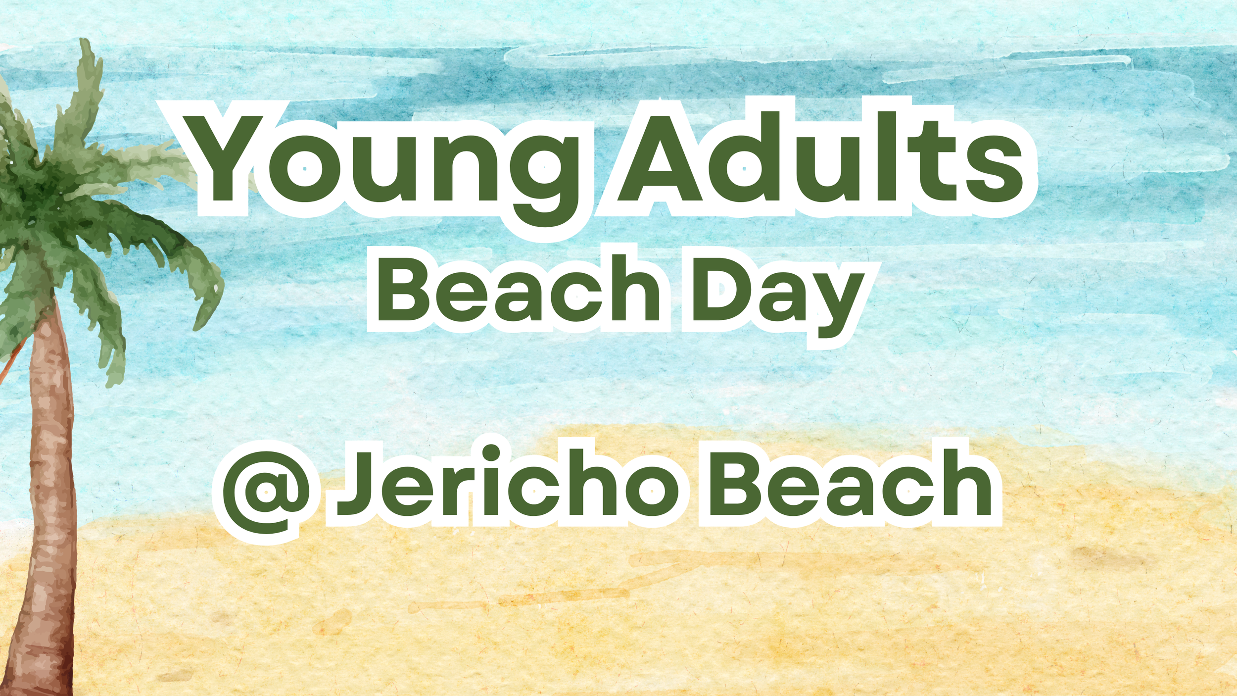 Young Adults Beach Day