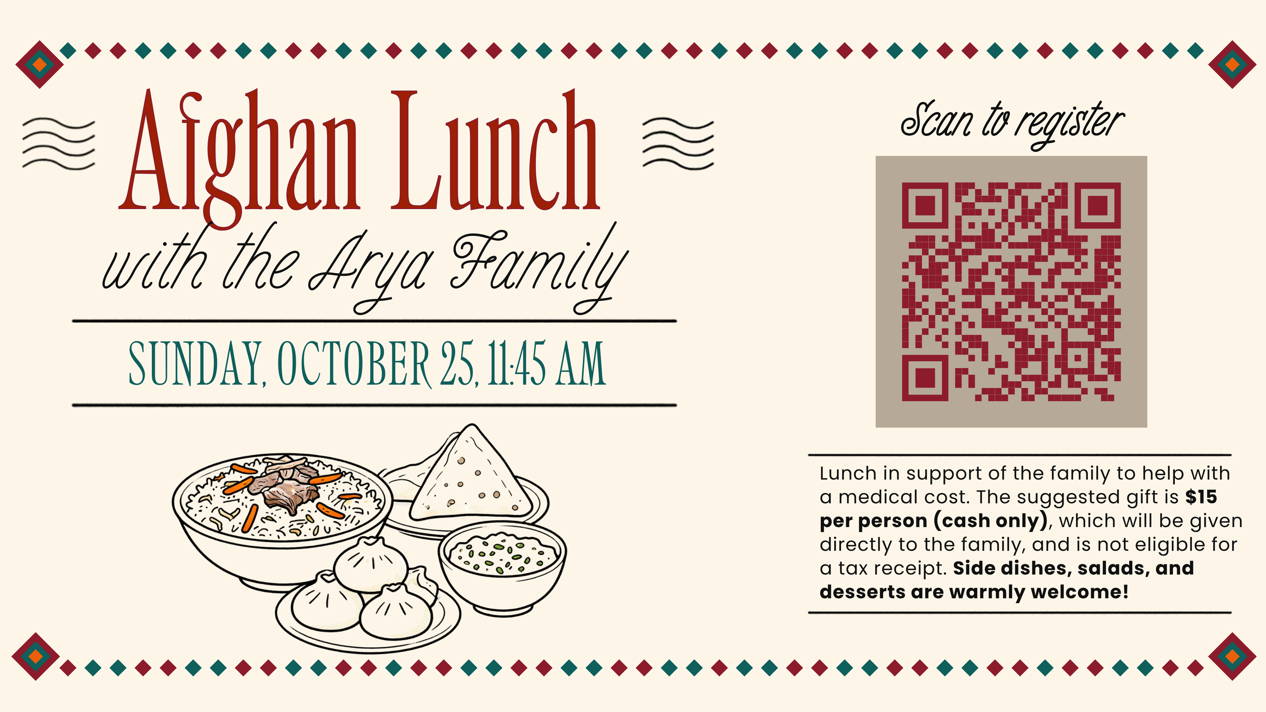 Afghan Lunch with the Arya Family