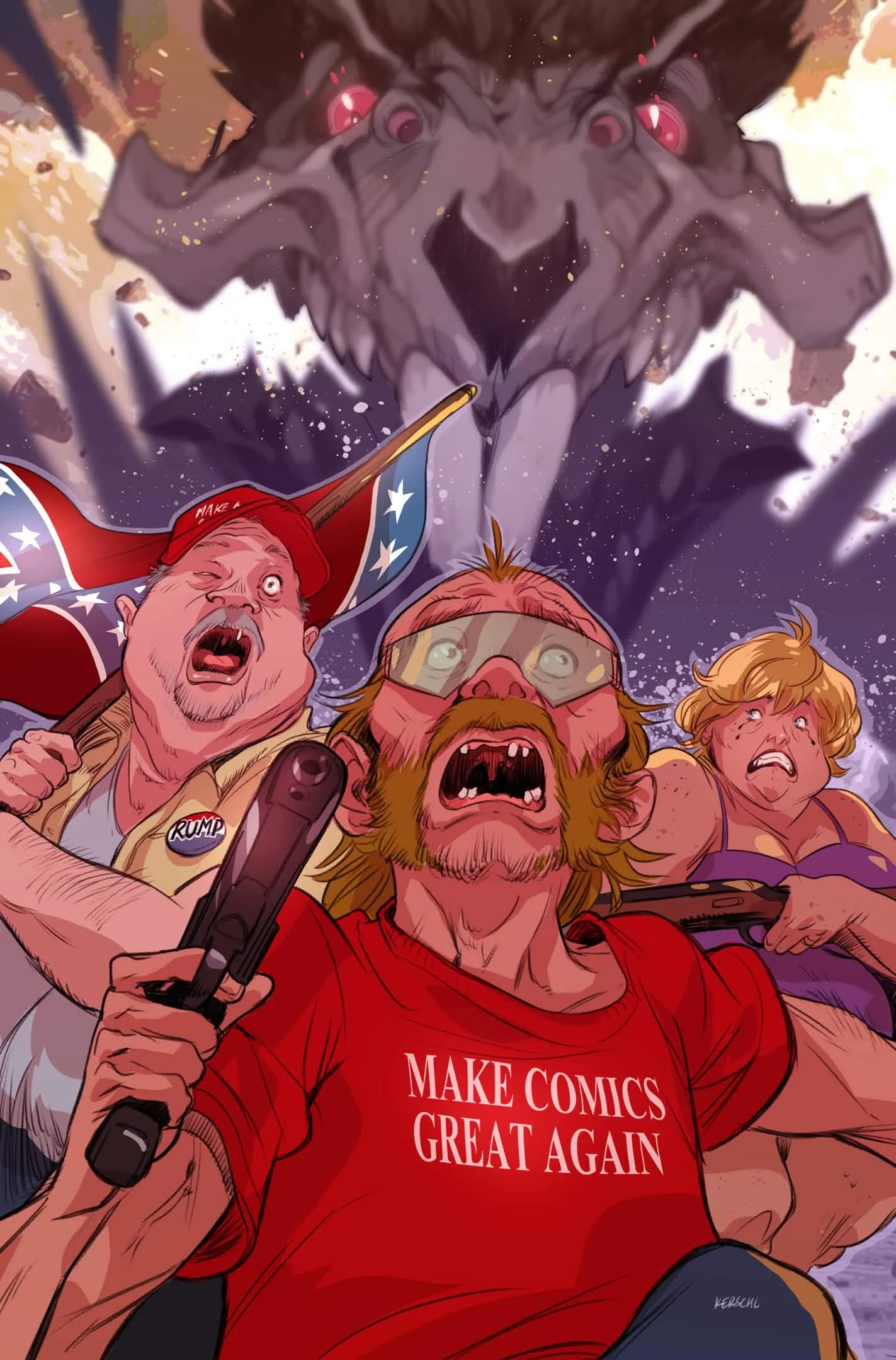 Cover C - Karl Kerschl