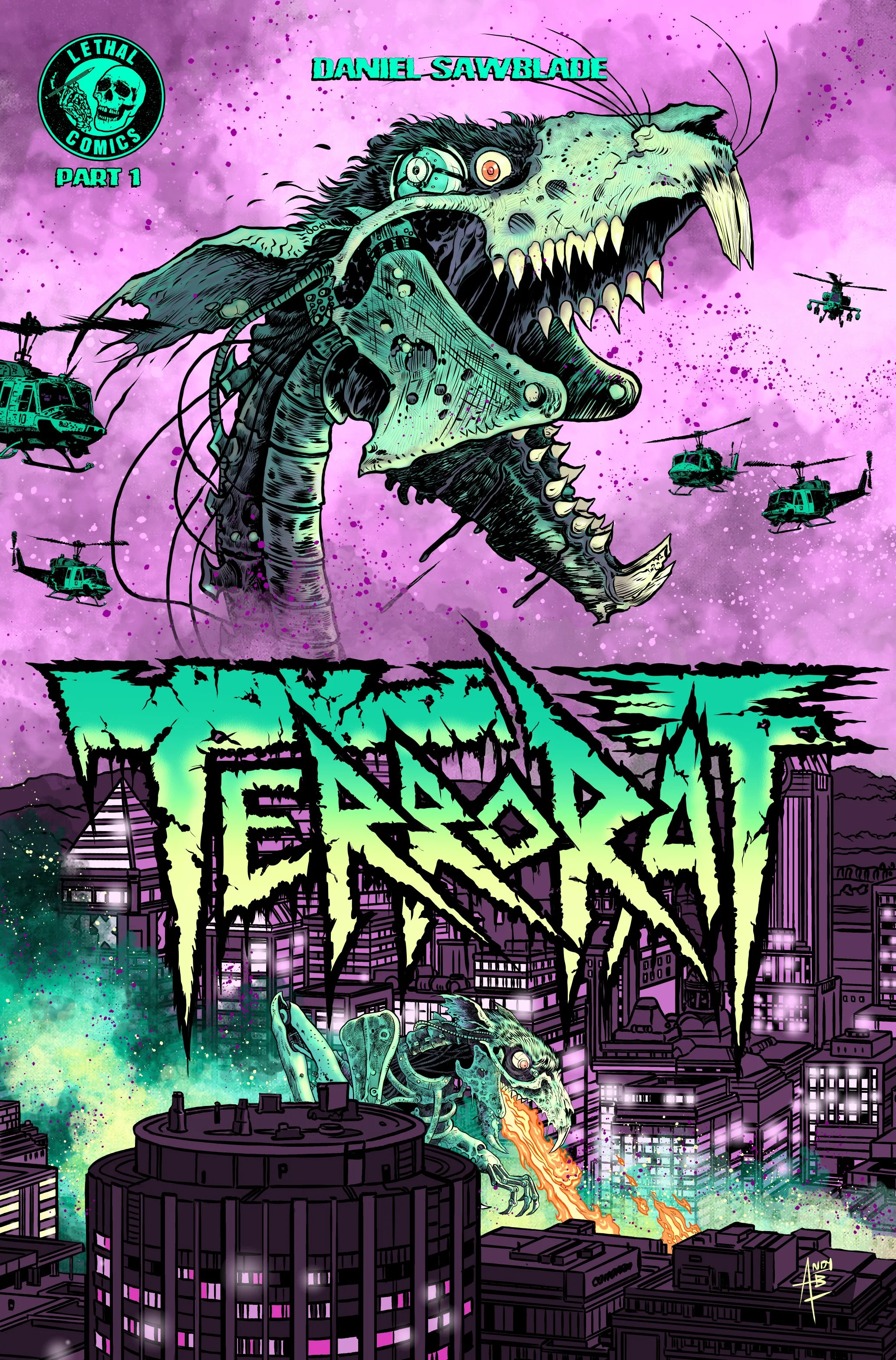 Cover B - Andy Belanger