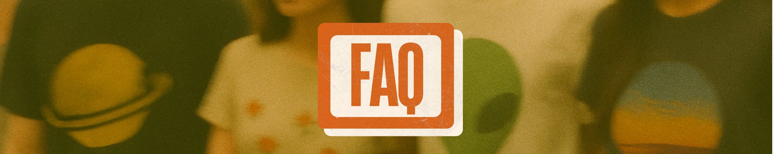 ThriftedTees.com FAQ page banner
