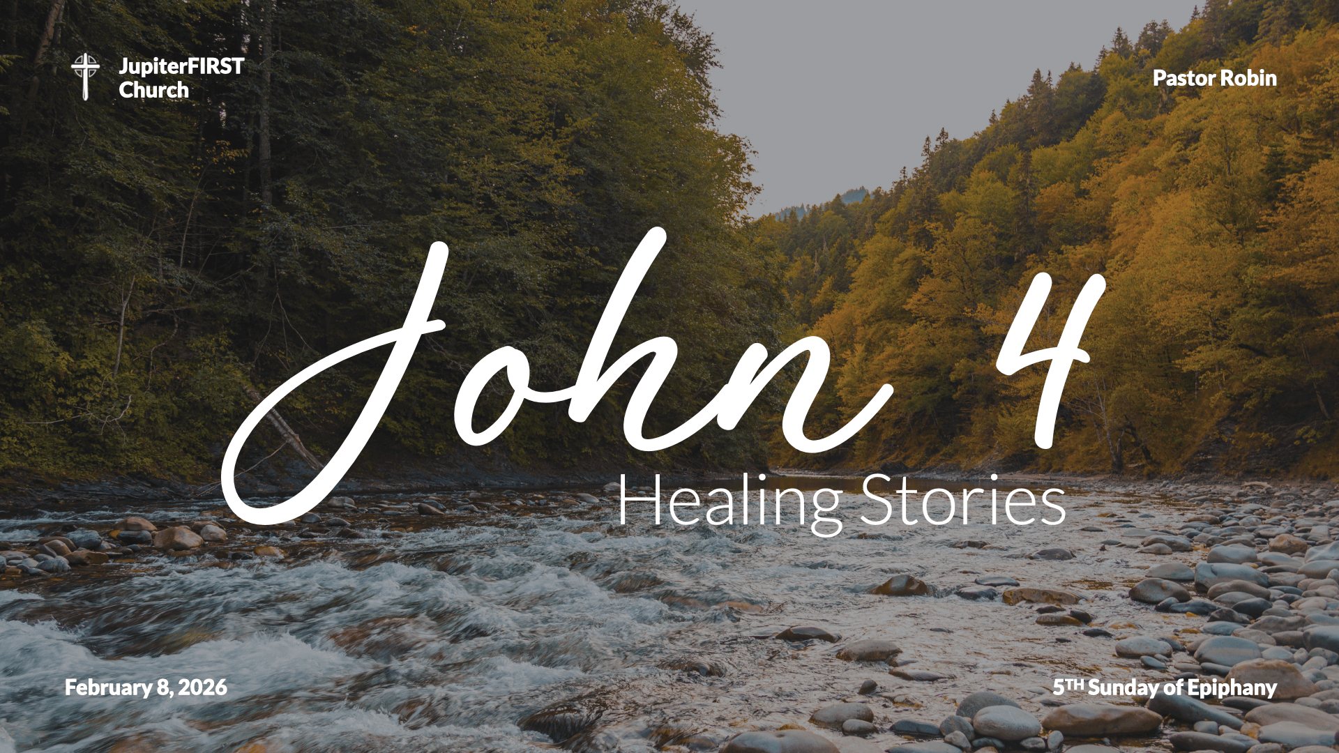 Feb 08: Healing Stories | John 4