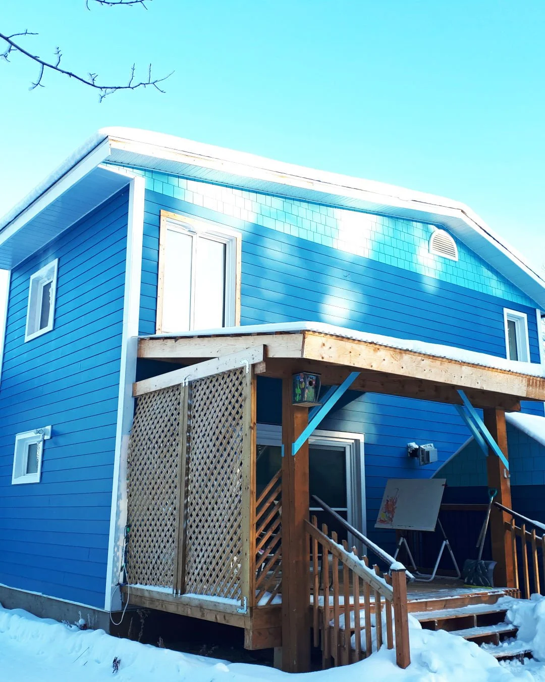 Addition / insulation / roof / siding  (Porter Creek)